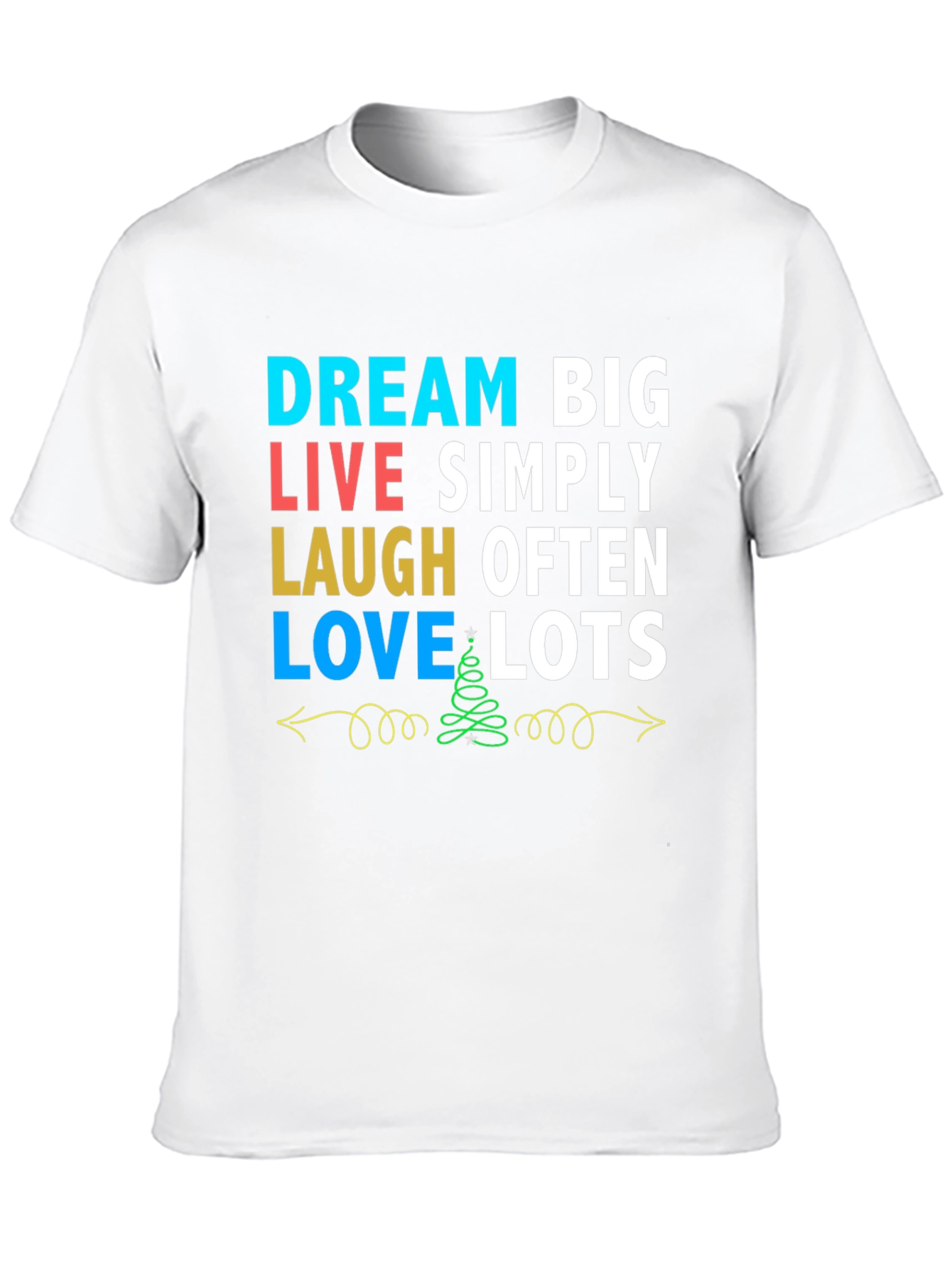 Dream Big Graphic Tee - Inspirational T-Shirt