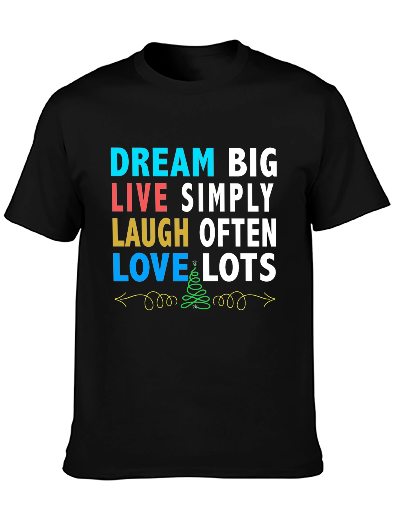 Dream Big Graphic Tee - Inspirational T-Shirt