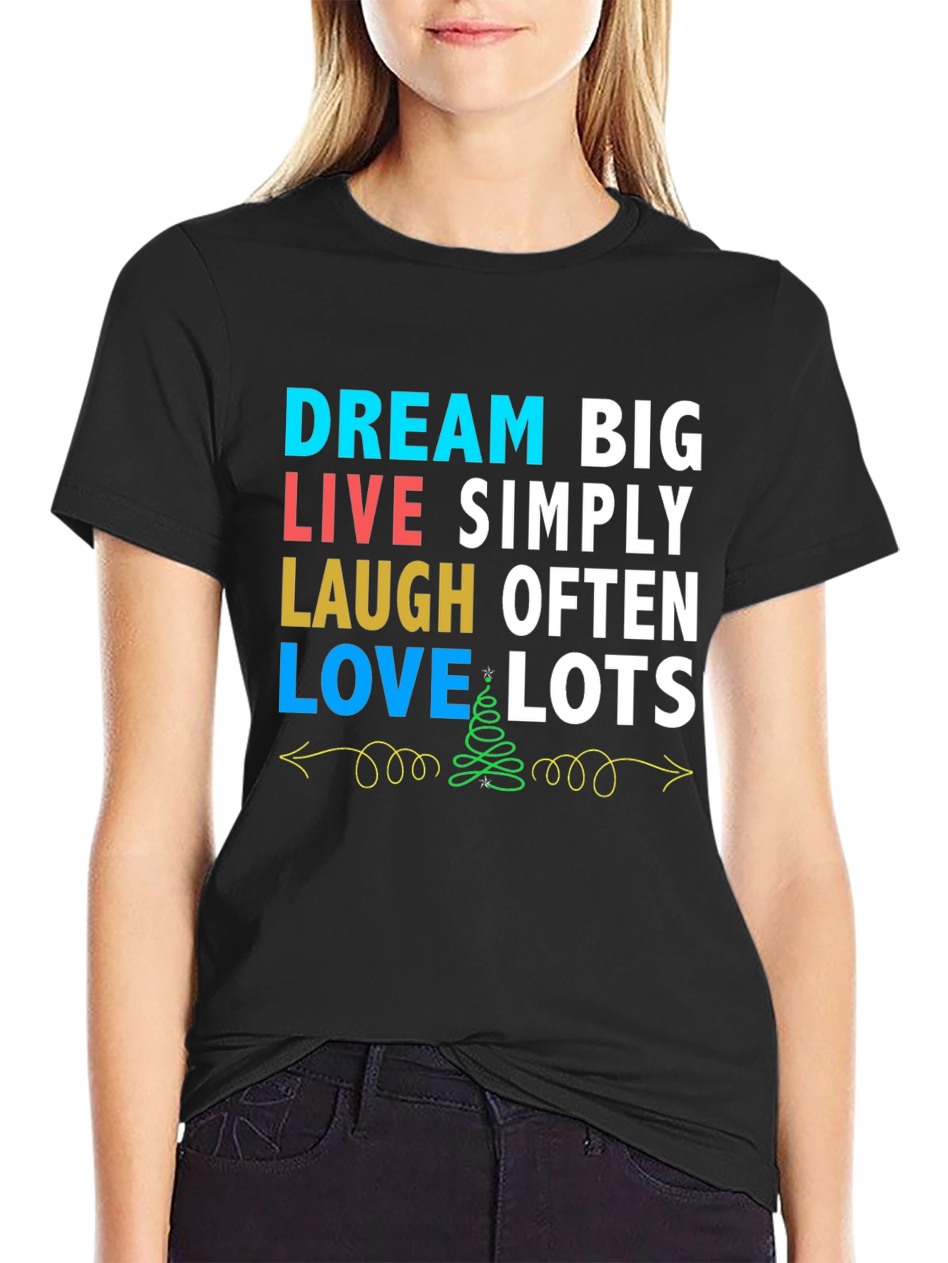 Dream Big Graphic Tee - Inspirational T-Shirt