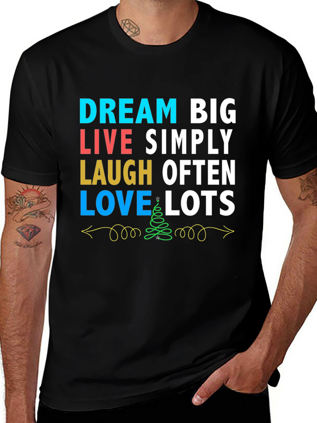 Dream Big Graphic Tee - Inspirational T-Shirt