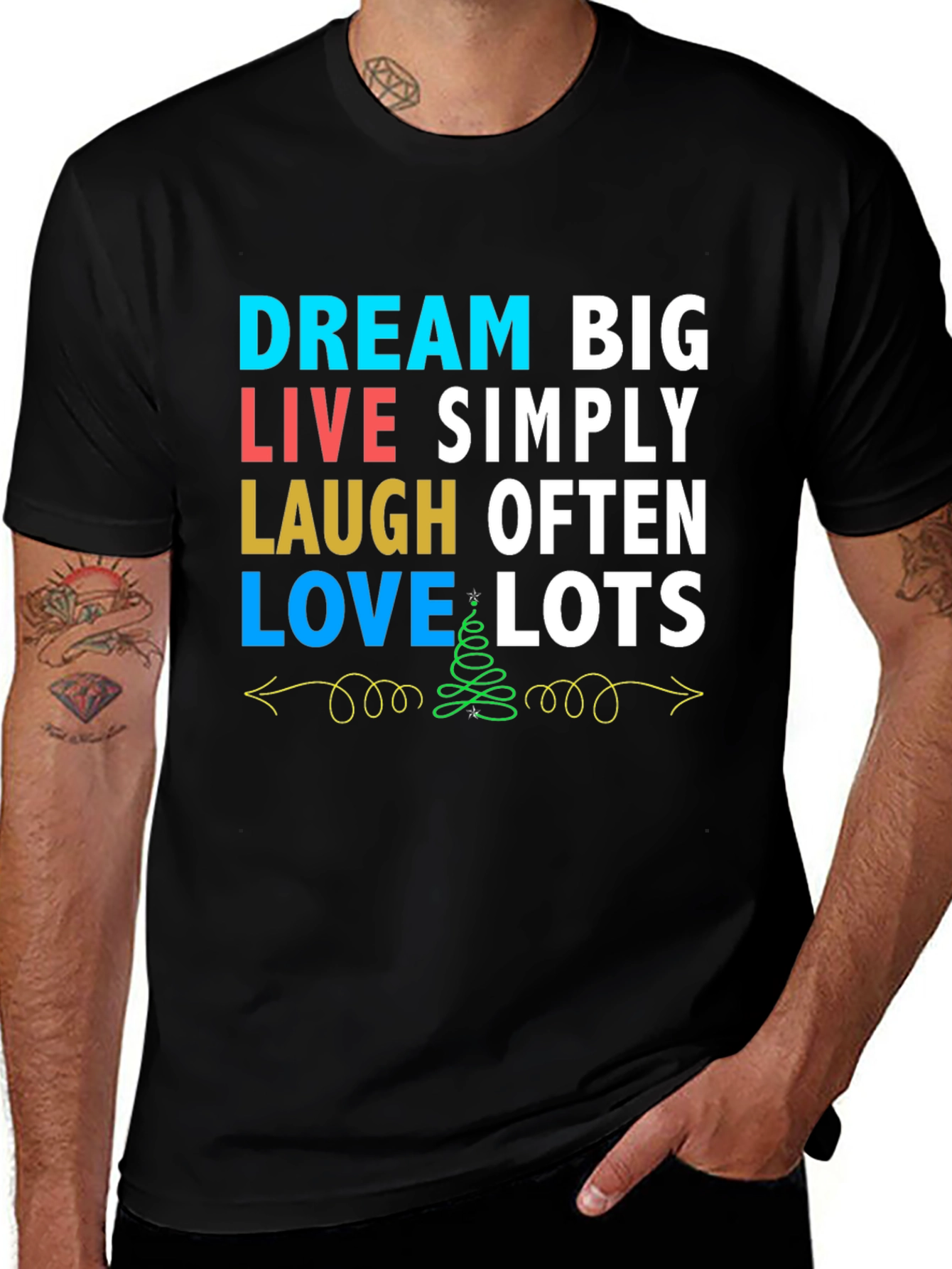 Dream Big Graphic Tee - Inspirational T-Shirt
