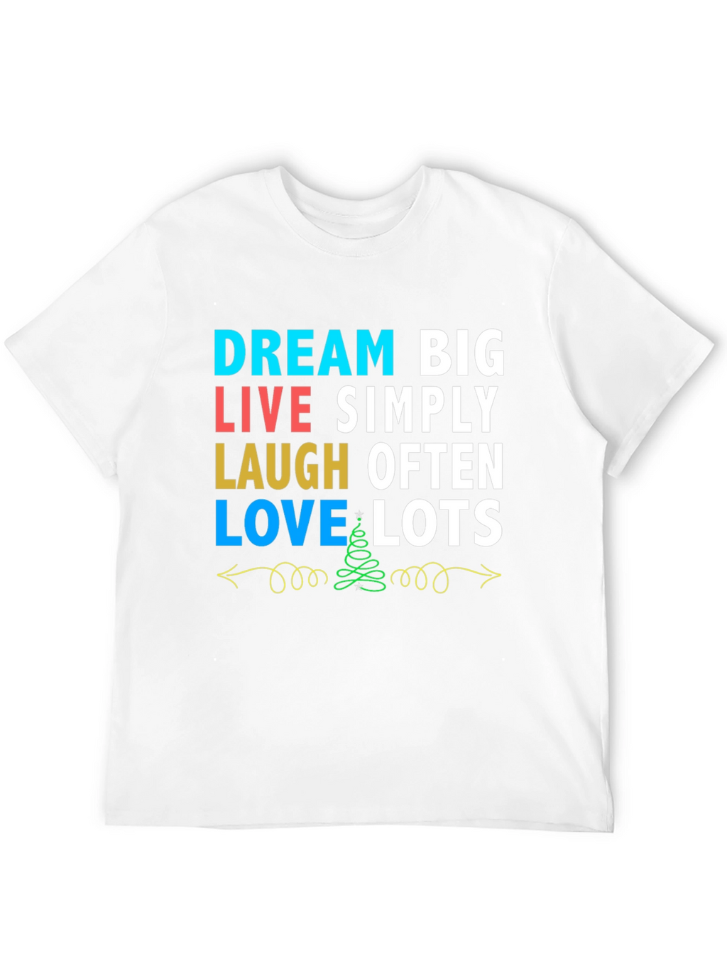 Dream Big Graphic Tee - Inspirational T-Shirt