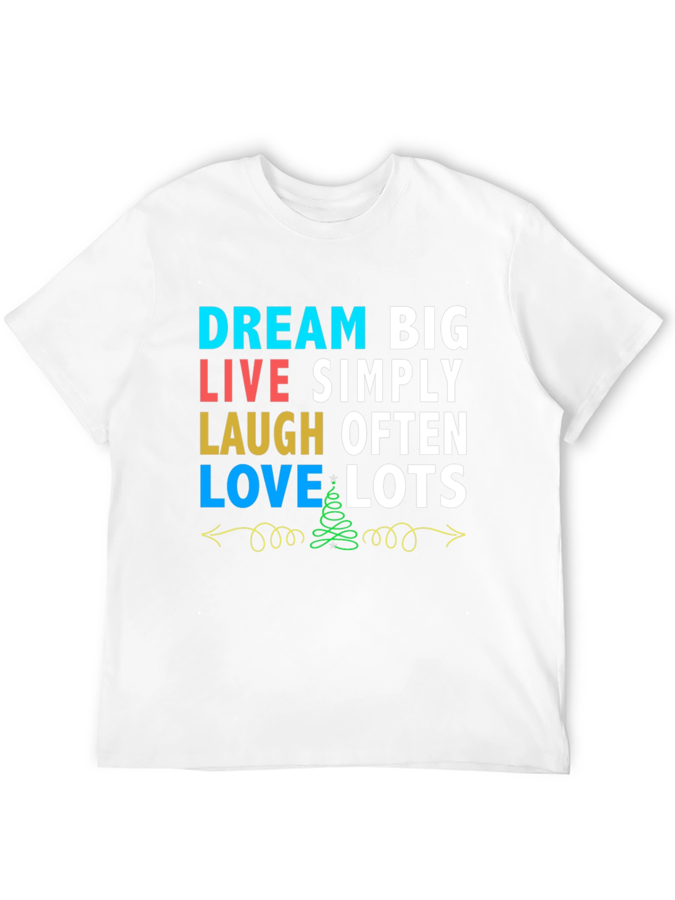 Dream Big Graphic Tee - Inspirational T-Shirt