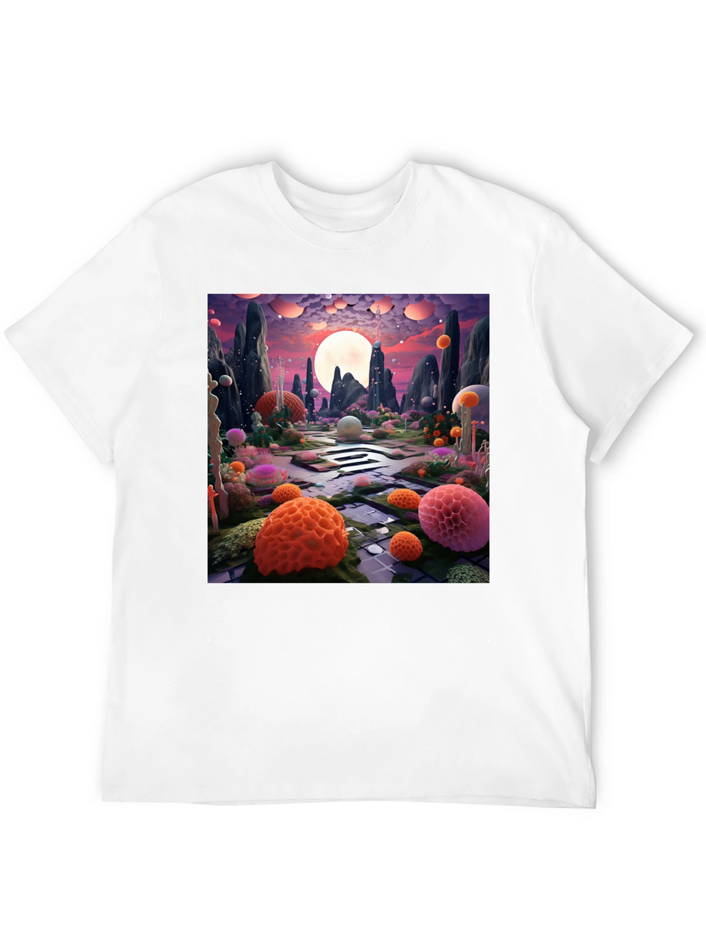 Surreal Landscape Graphic Tee