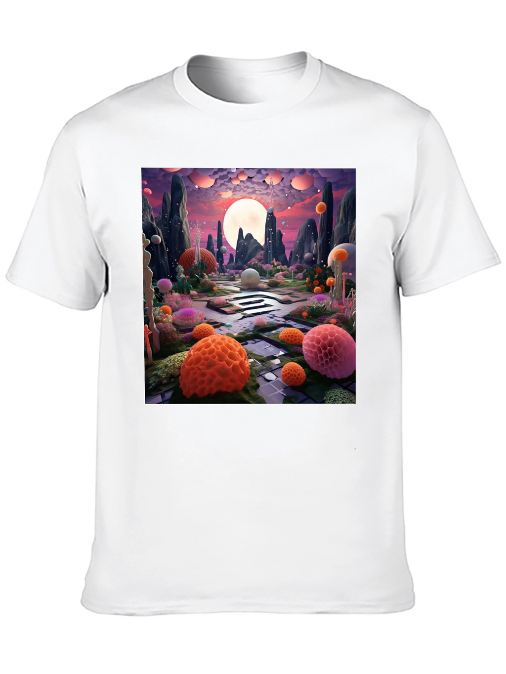 Surreal Landscape Graphic Tee