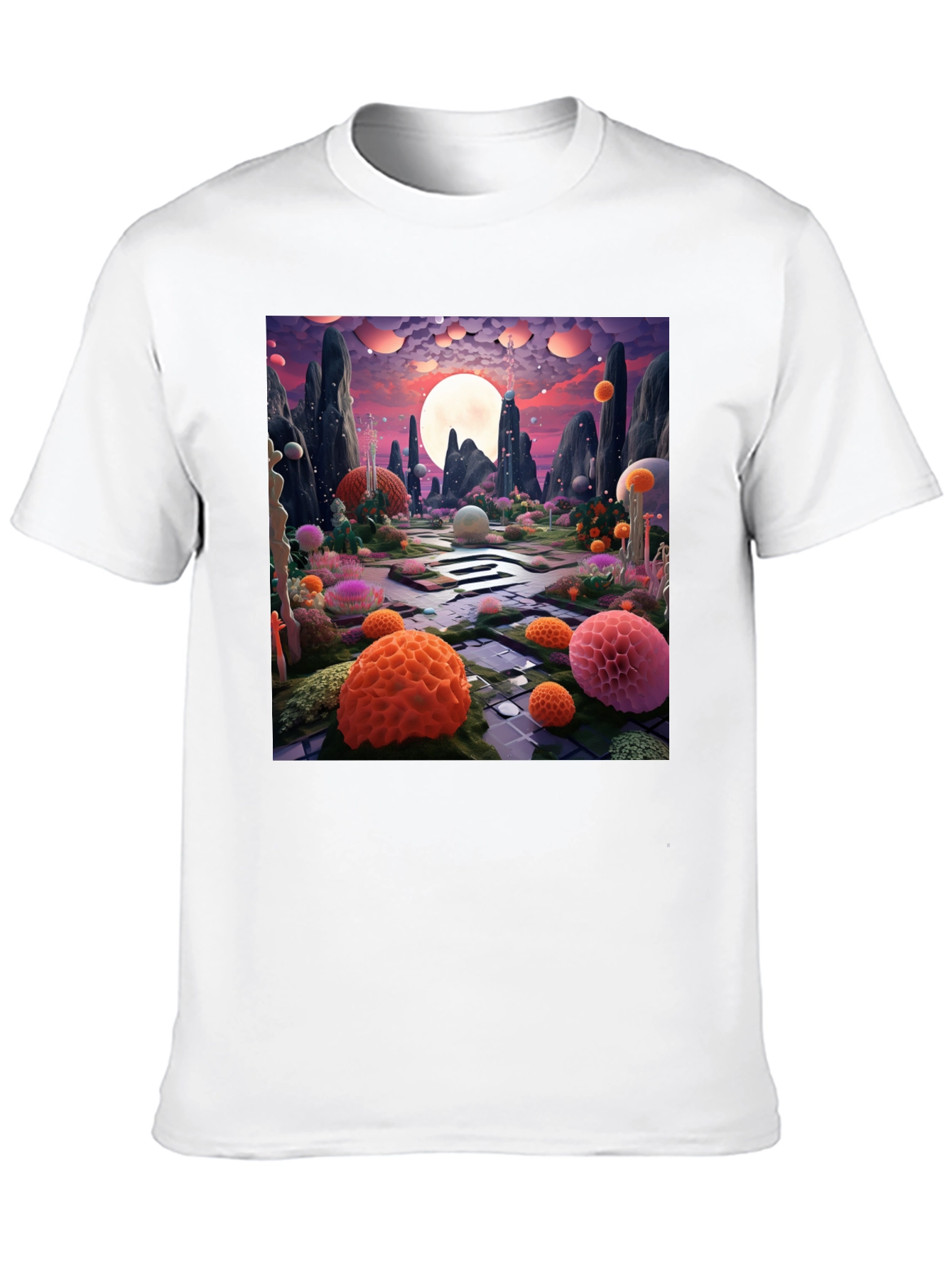 Surreal Landscape Graphic Tee