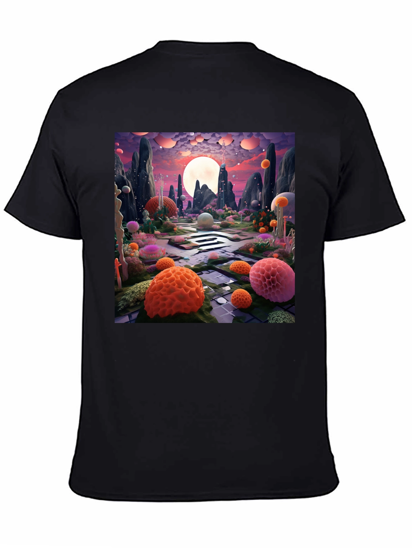 Surreal Landscape Graphic Tee