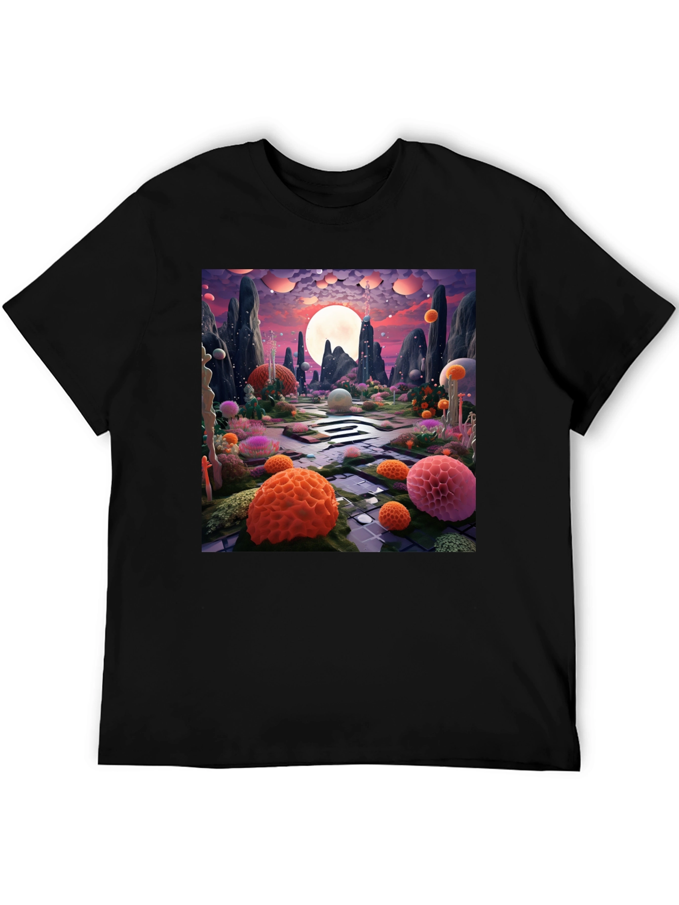 Surreal Landscape Graphic Tee
