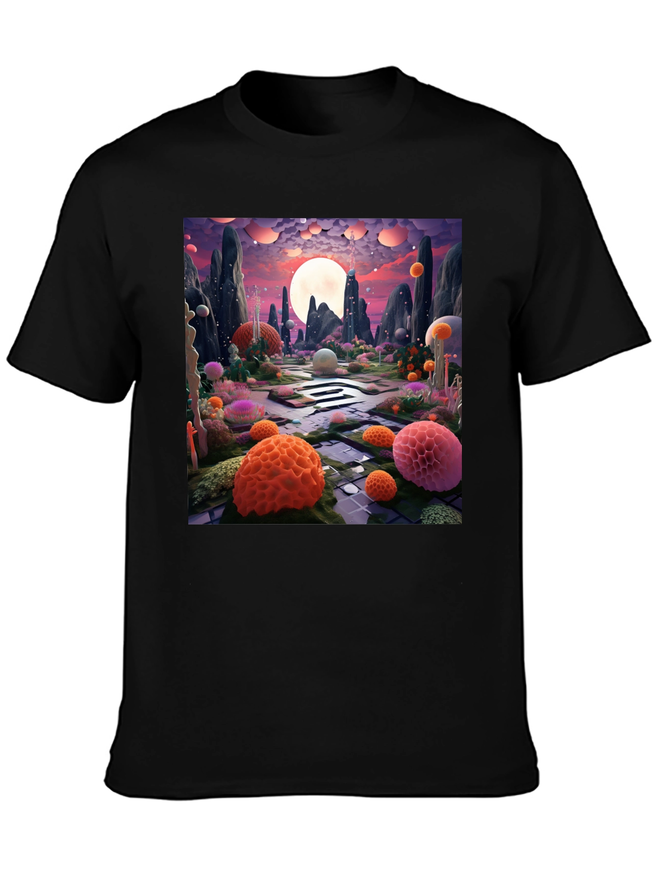 Surreal Landscape Graphic Tee