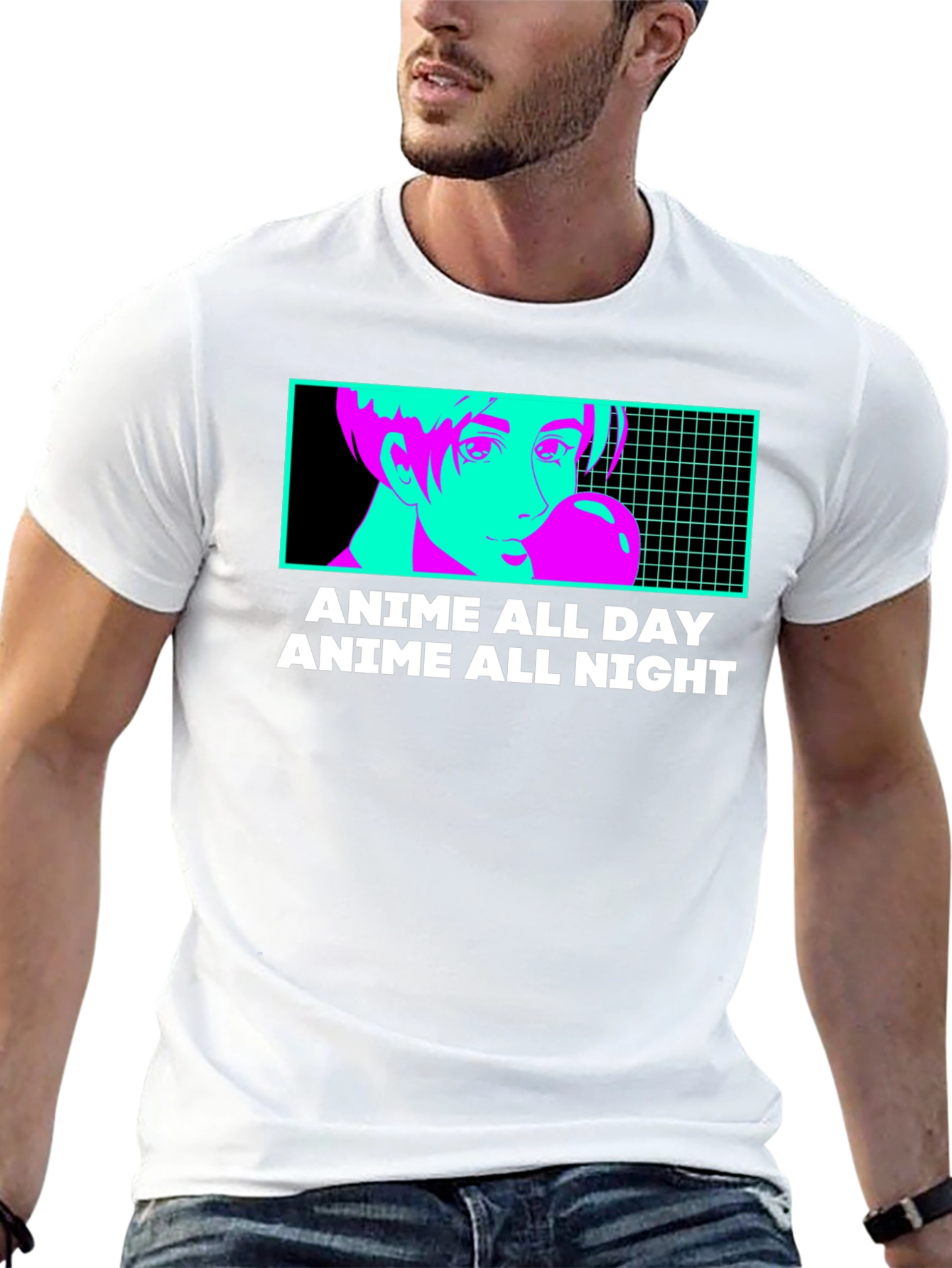 Anime All Day & Night T-Shirt