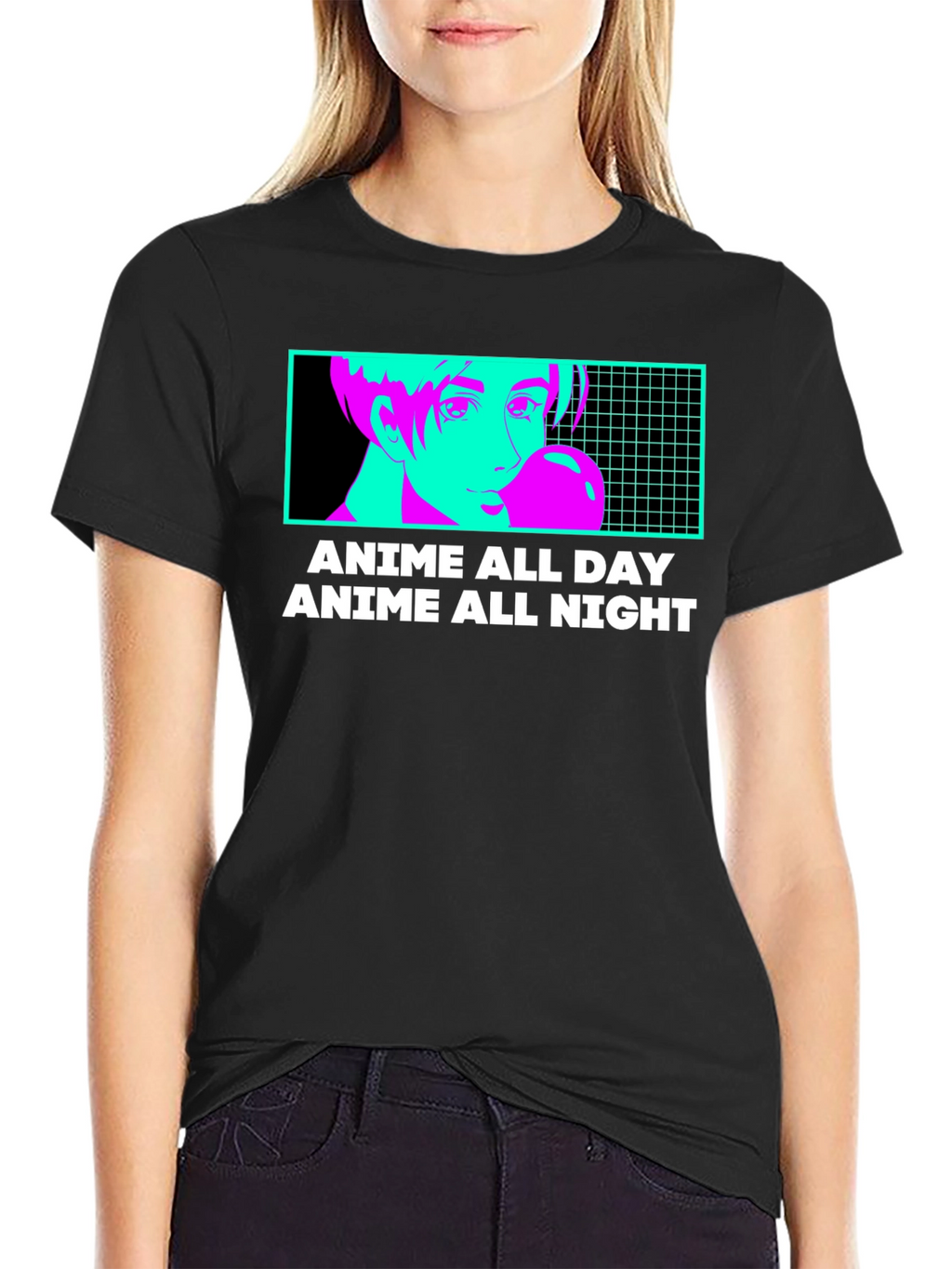 Anime All Day & Night T-Shirt
