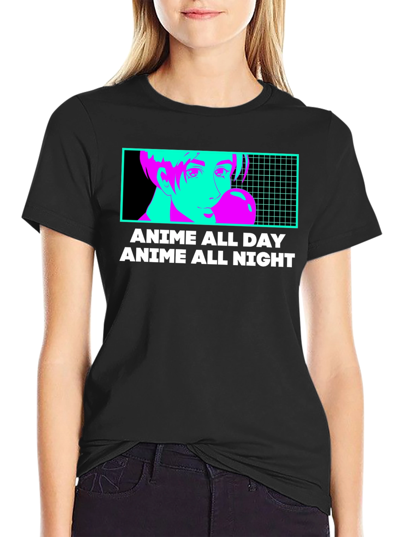 Anime All Day & Night T-Shirt