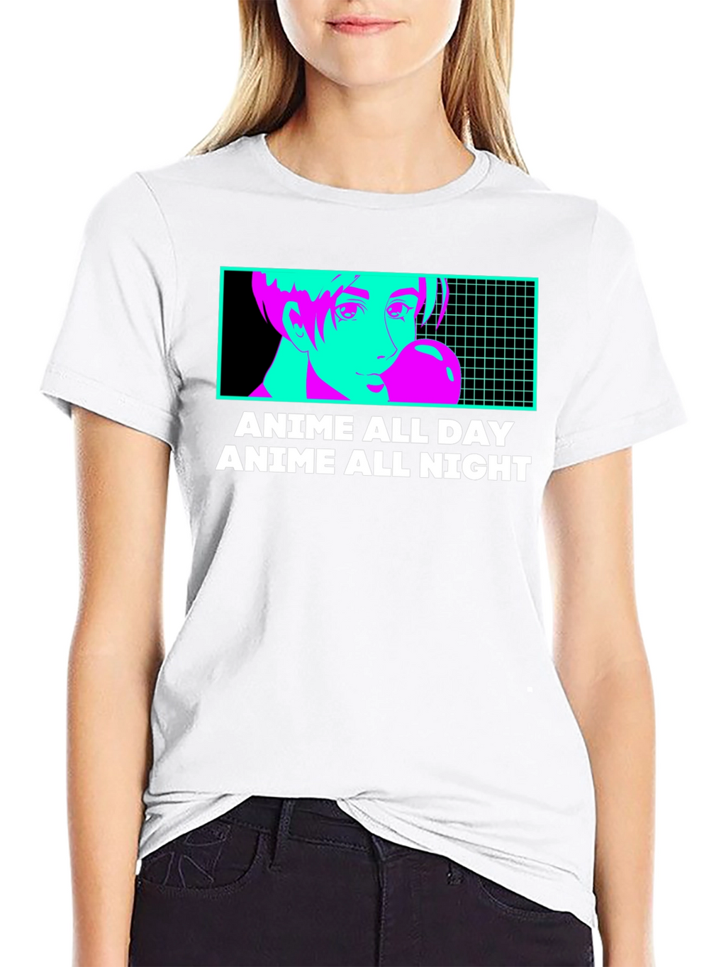 Anime All Day & Night T-Shirt