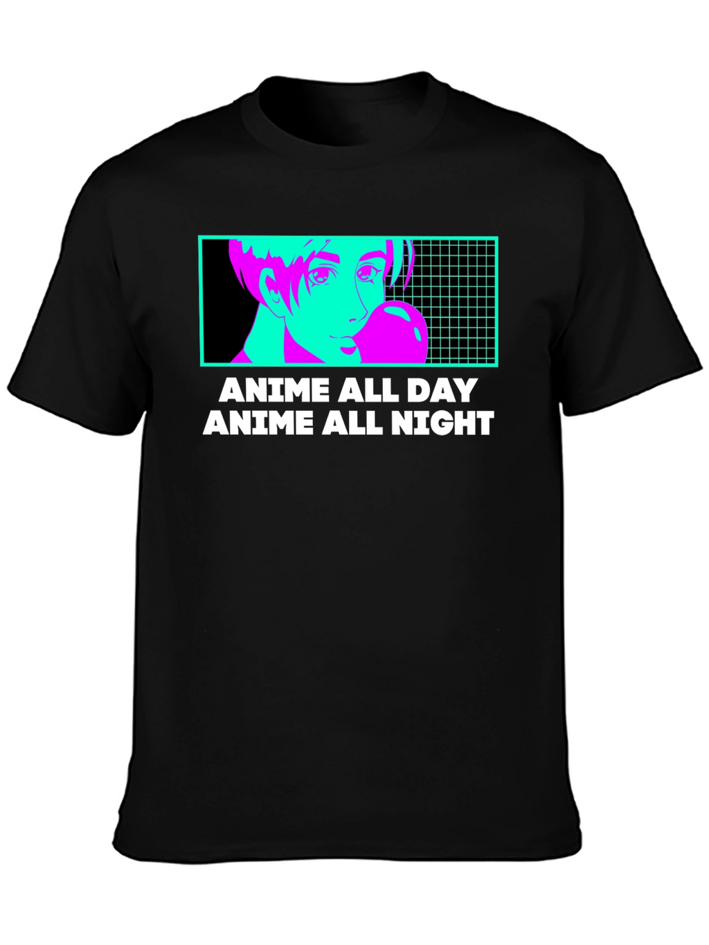 Anime All Day & Night T-Shirt