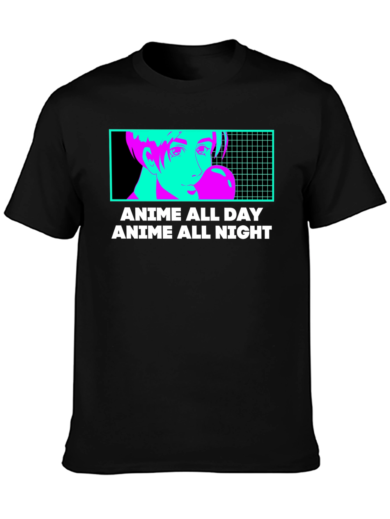 Anime All Day & Night T-Shirt