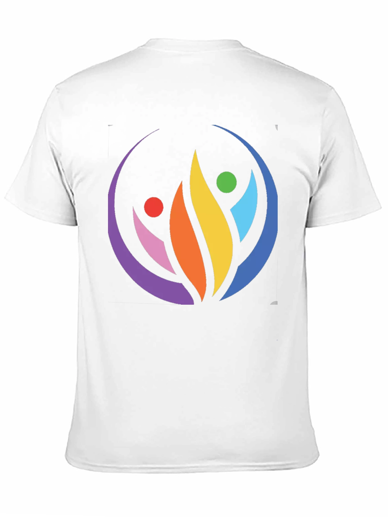 Vibrant Community Graphic Tee - Unisex Black T-Shirt