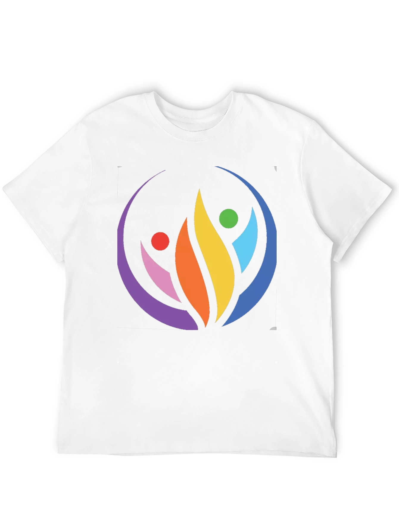 Vibrant Community Graphic Tee - Unisex Black T-Shirt