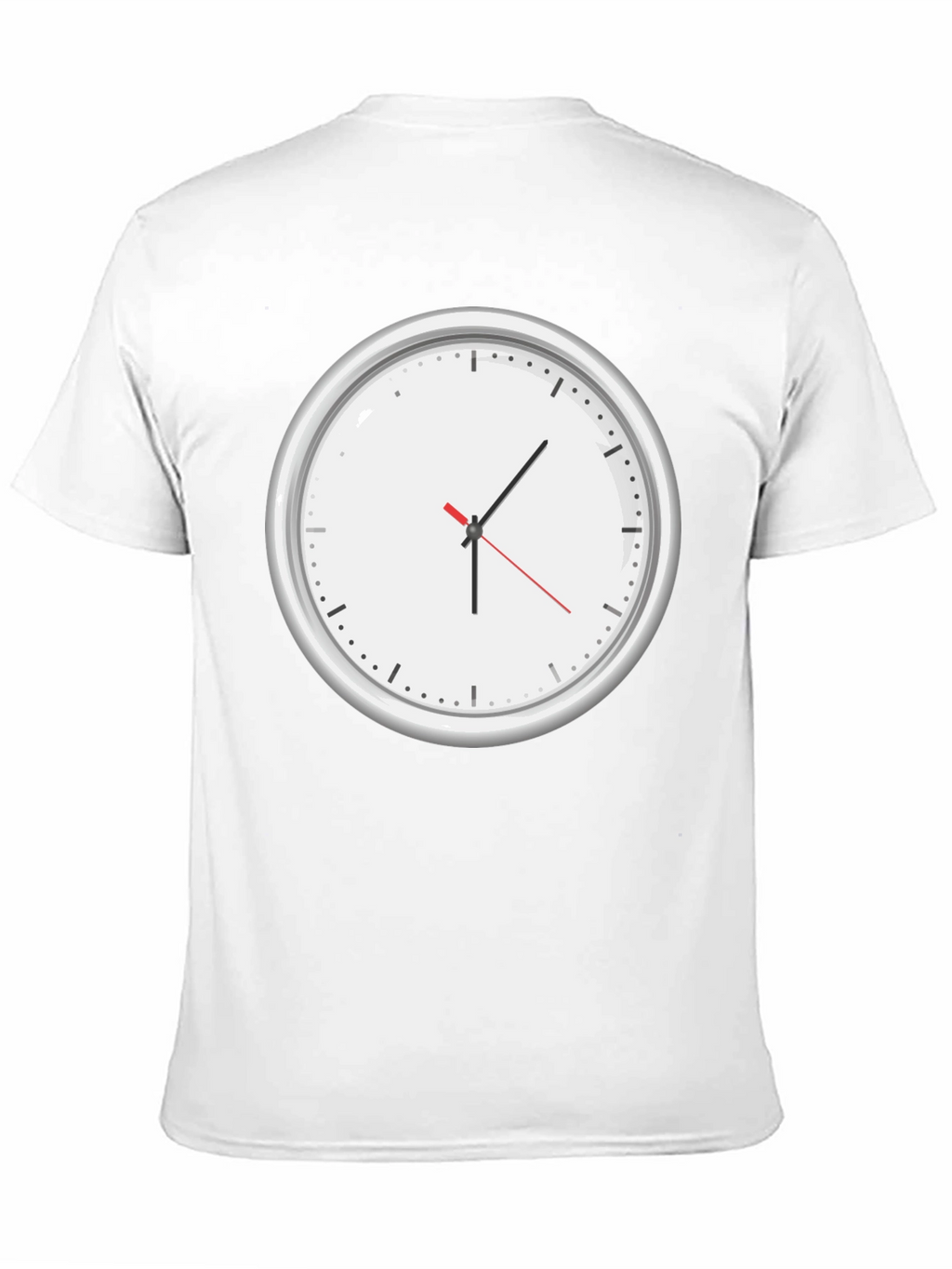 Clock Graphic T-Shirt - Time Design Tee