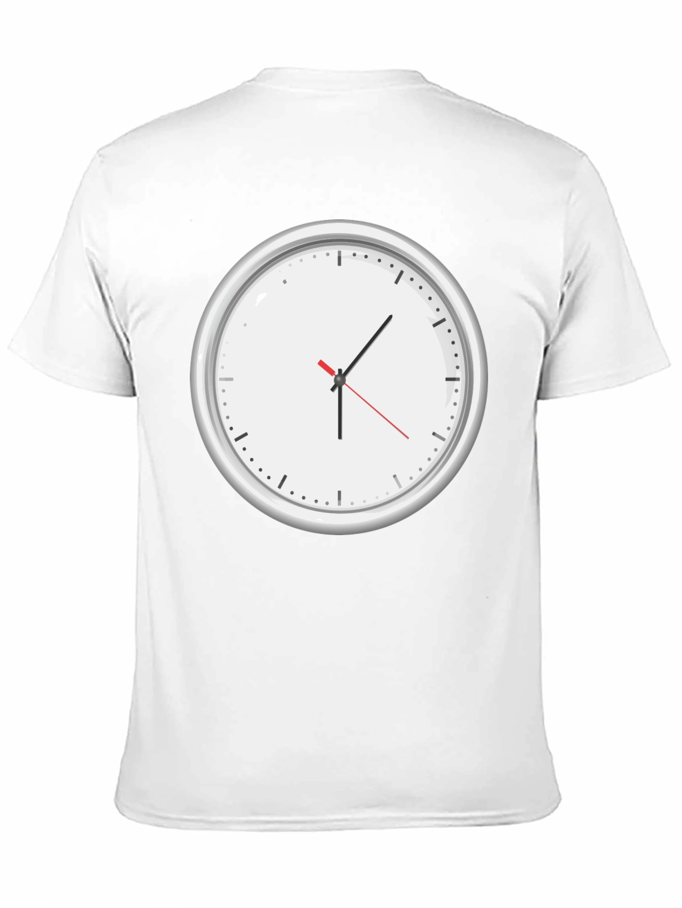 Clock Graphic T-Shirt - Time Design Tee