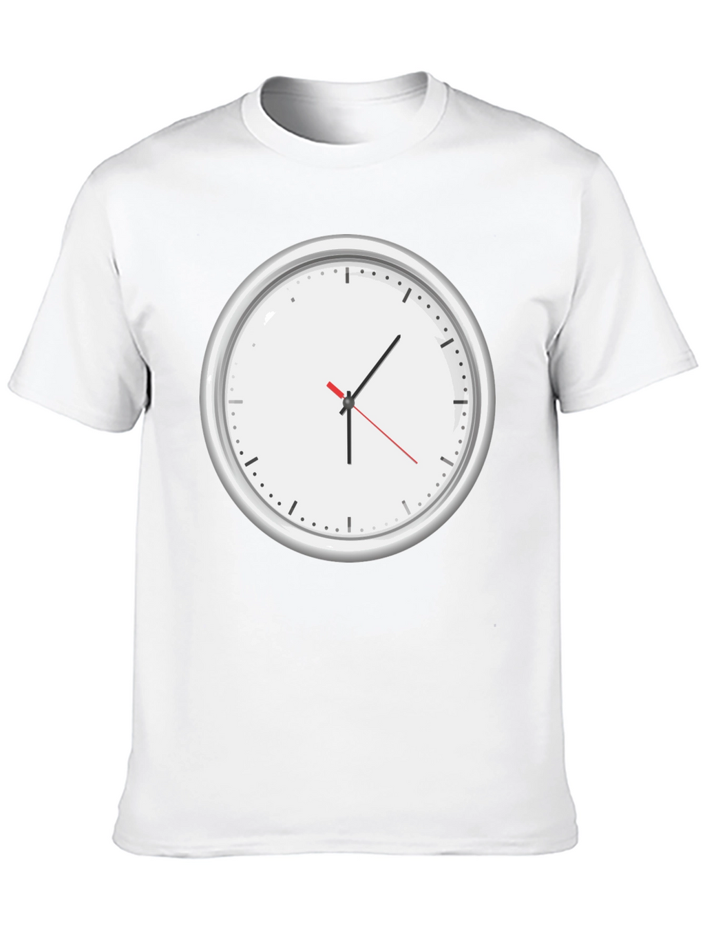 Clock Graphic T-Shirt - Time Design Tee
