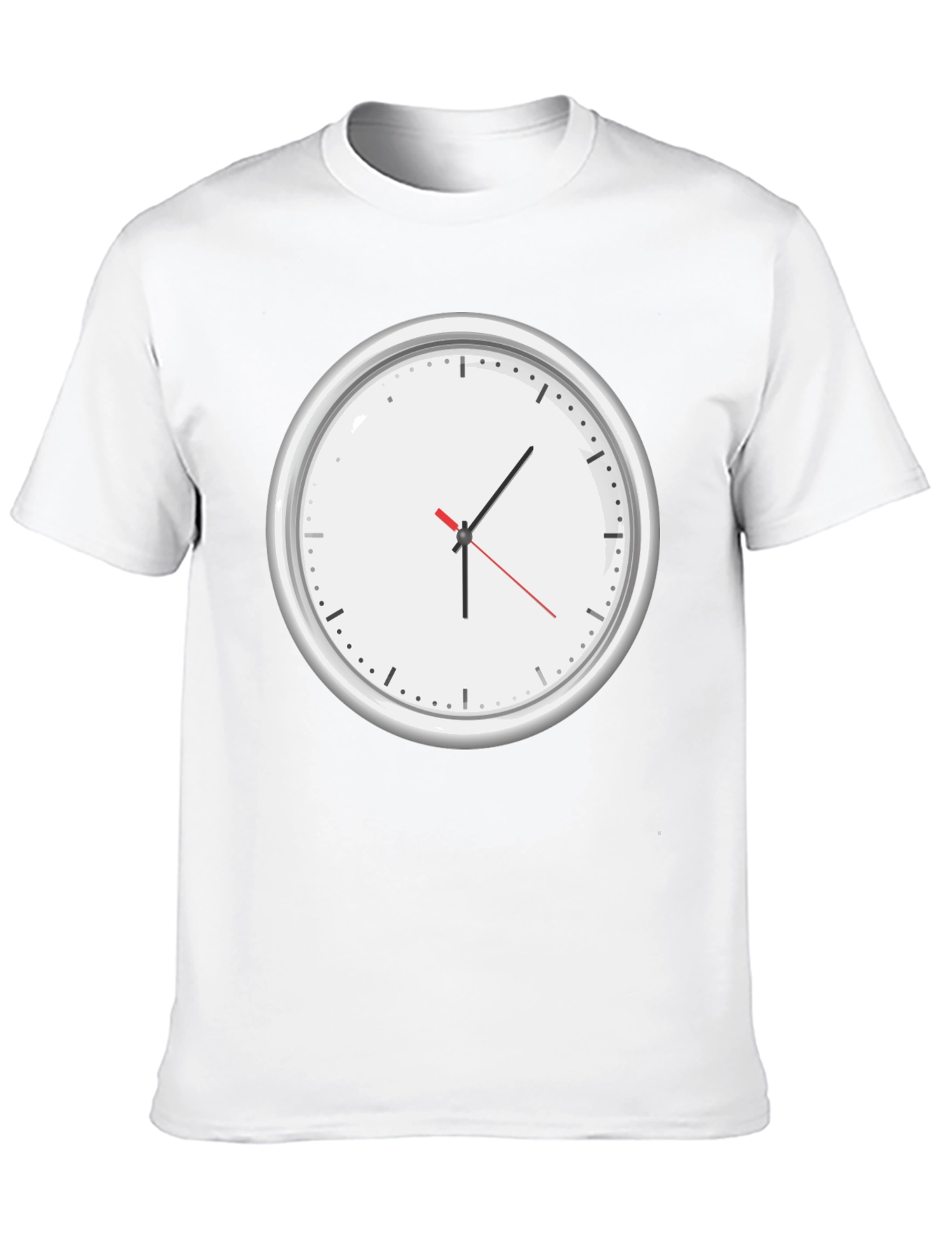 Clock Graphic T-Shirt - Time Design Tee