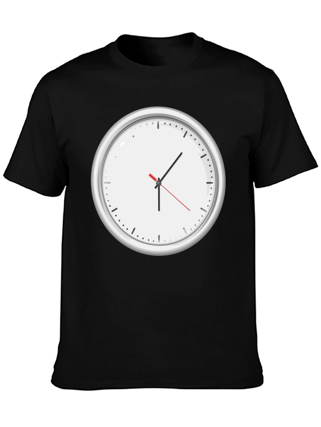 Clock Graphic T-Shirt - Time Design Tee