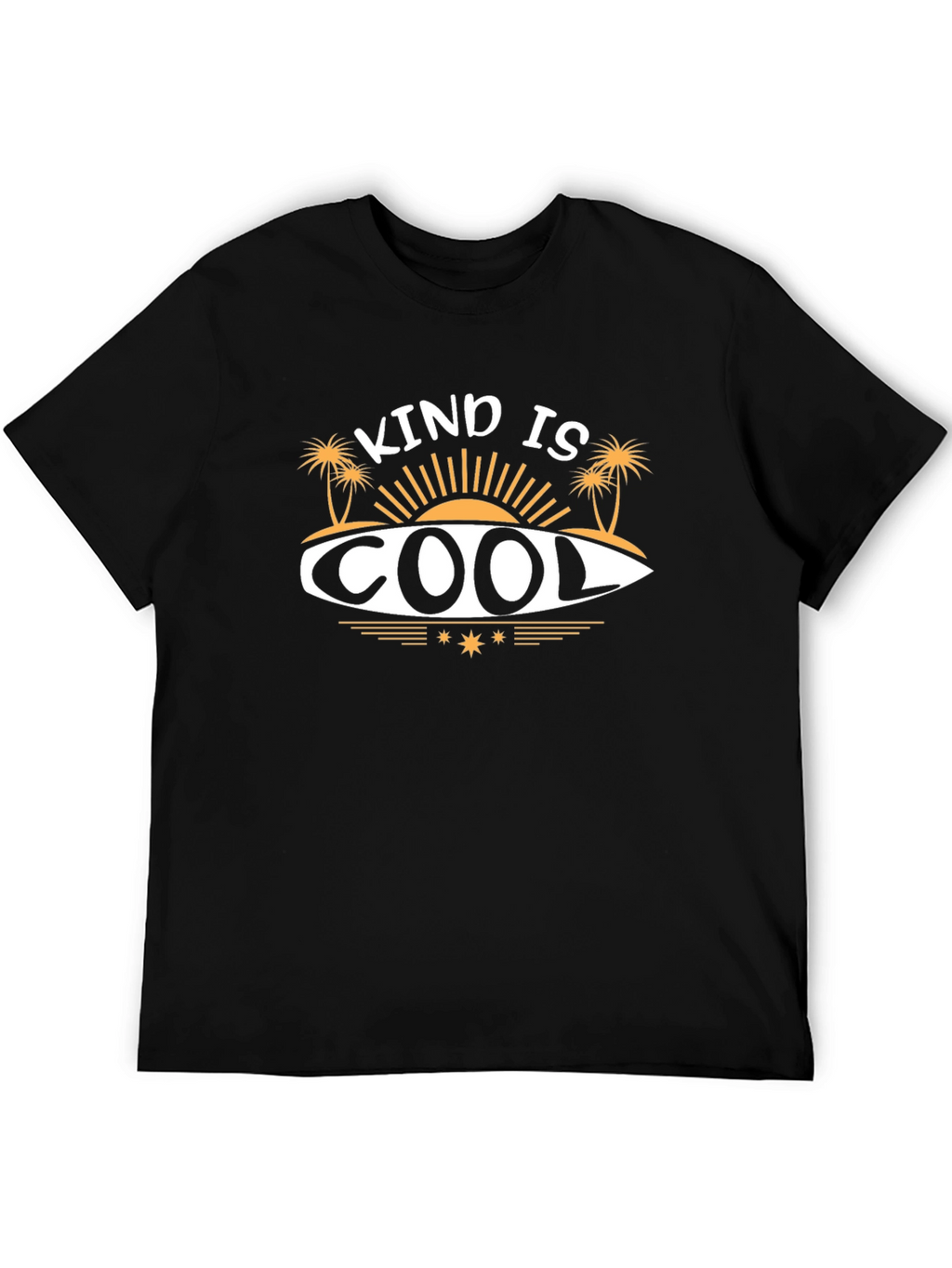 Kind is Cool Graphic Tee - Black