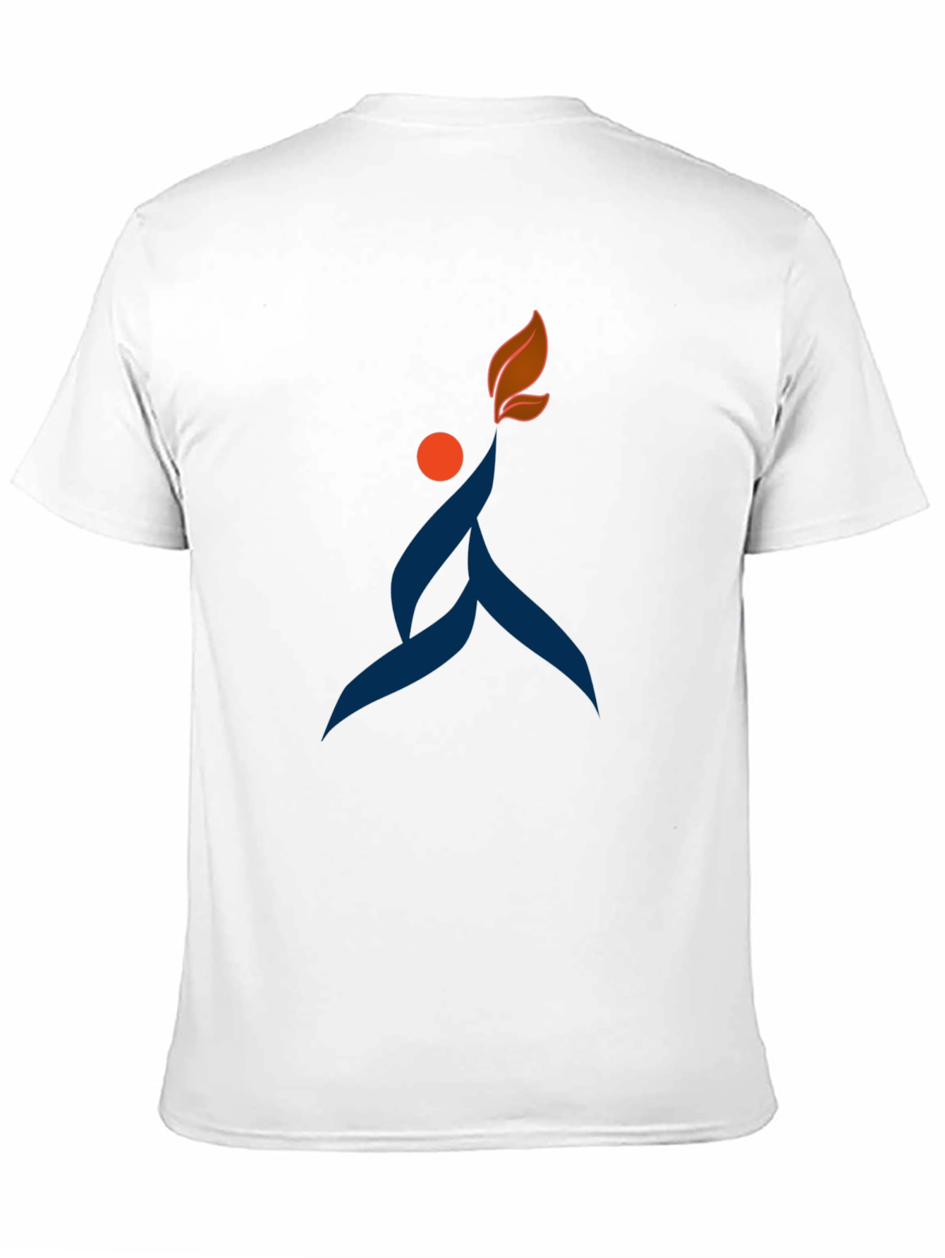Abstract Graphic Print Tee - Casual Style