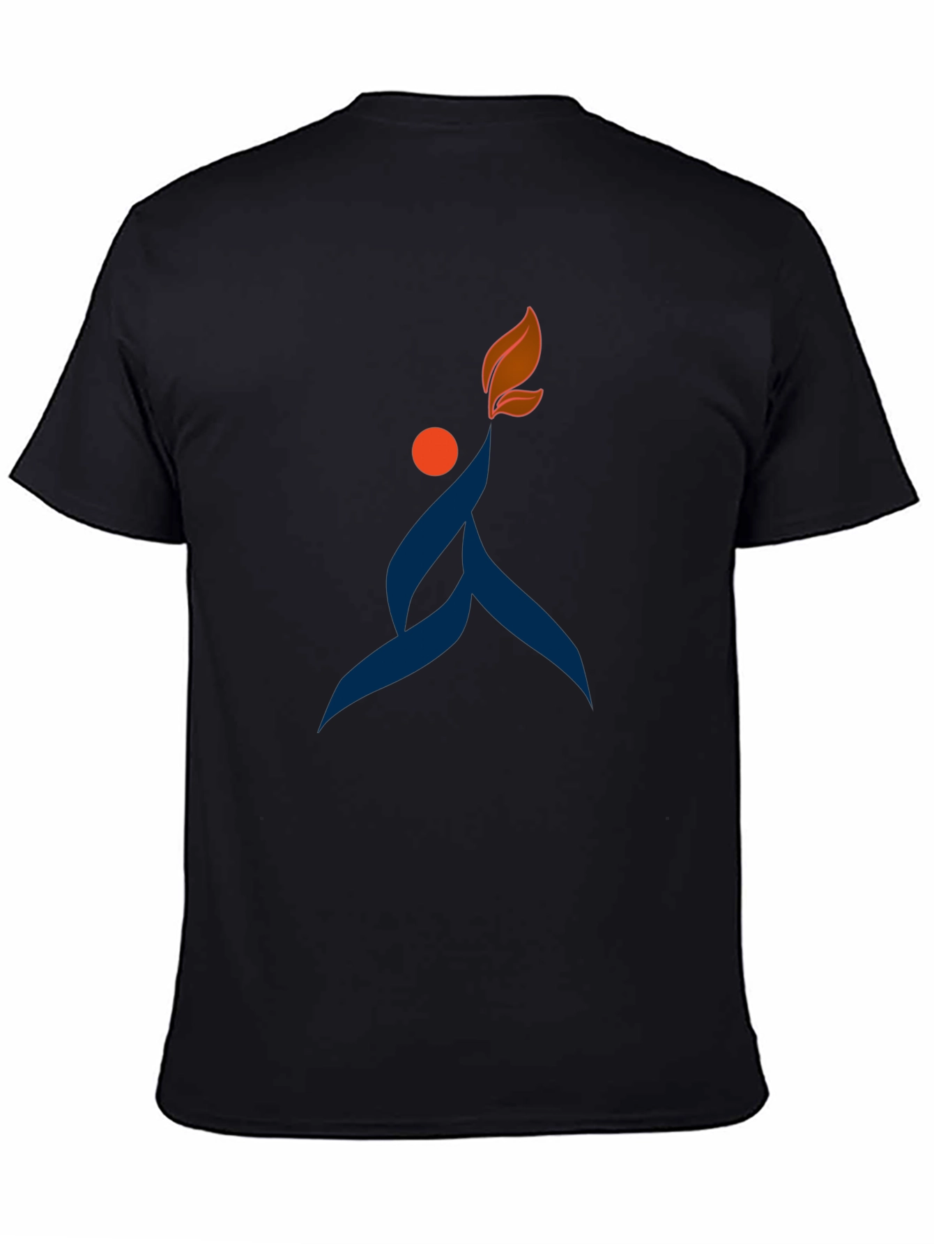 Abstract Graphic Print Tee - Casual Style