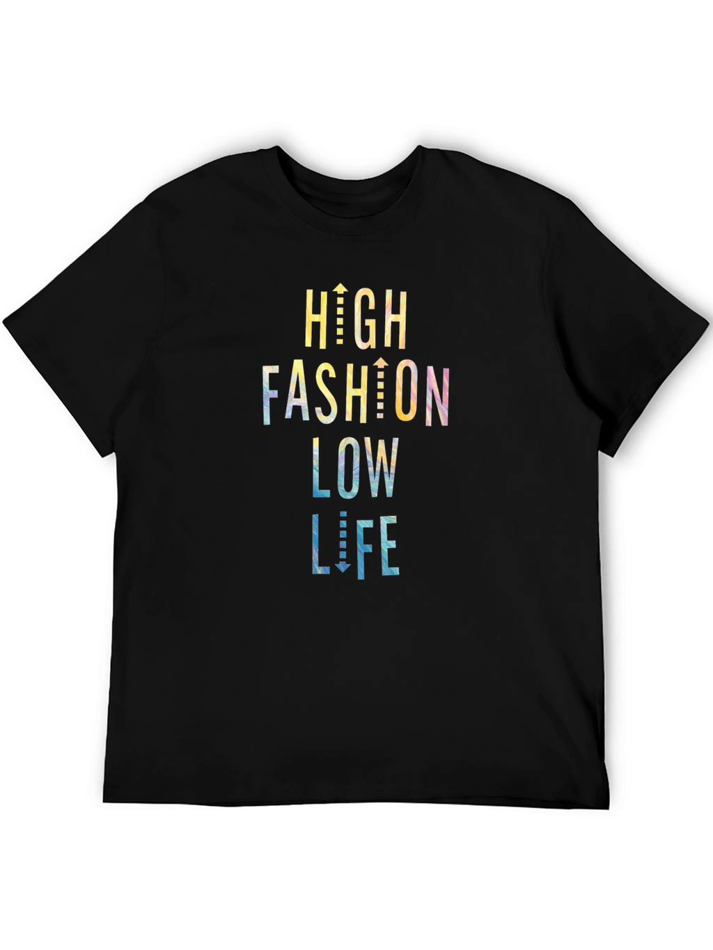 High Fashion Low Life Graphic Tee