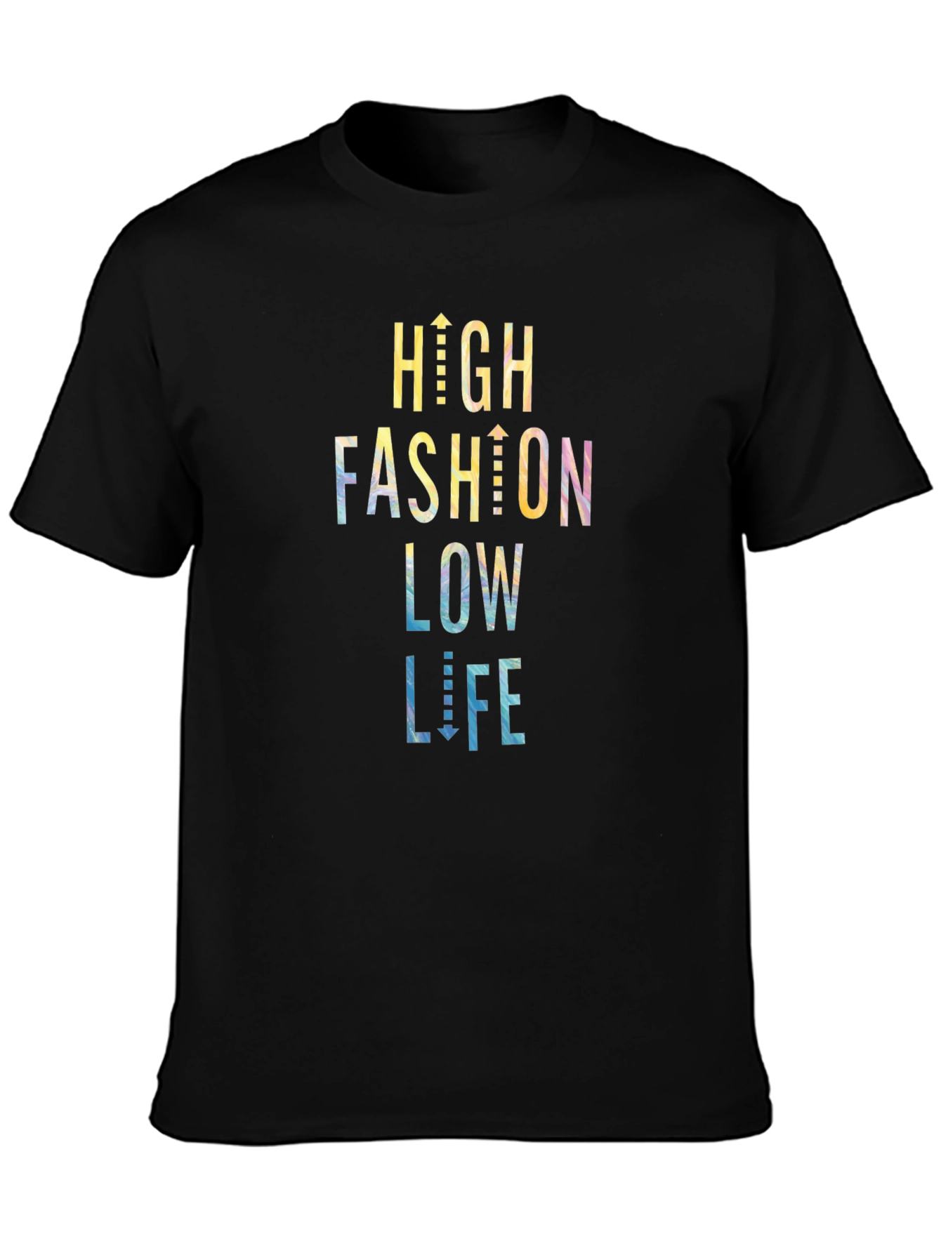 High Fashion Low Life Graphic Tee