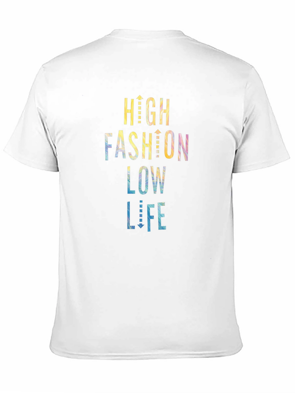 High Fashion Low Life Graphic Tee