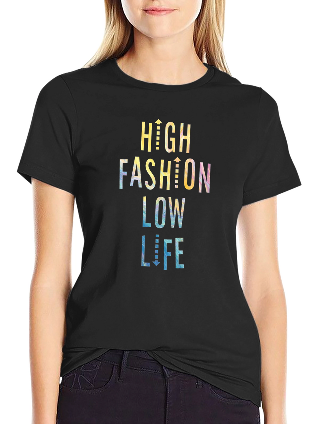 High Fashion Low Life Graphic Tee