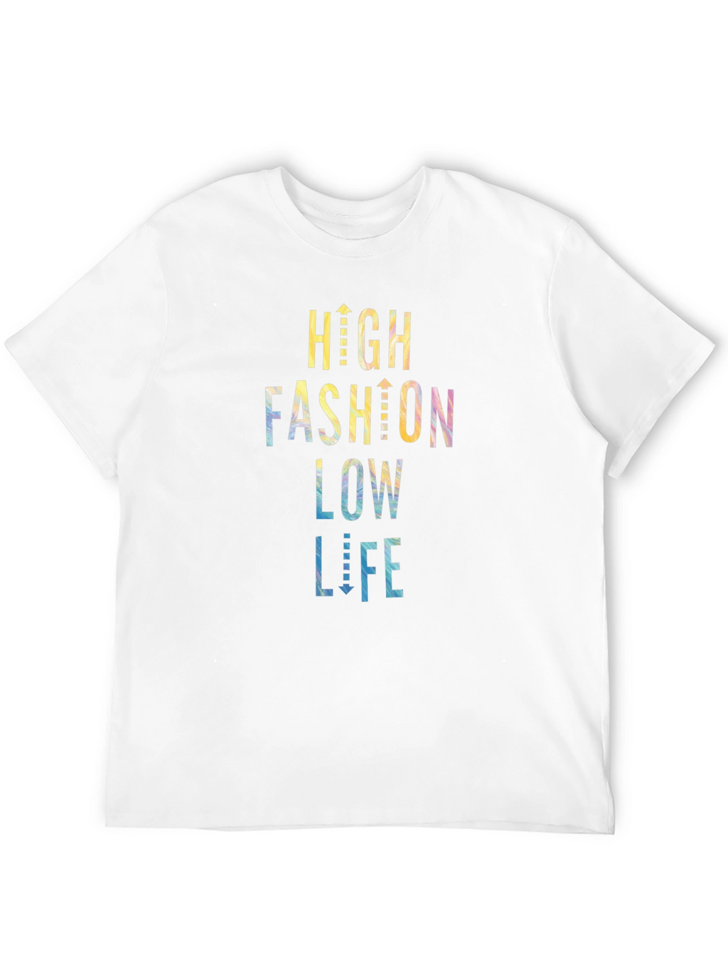 High Fashion Low Life Graphic Tee