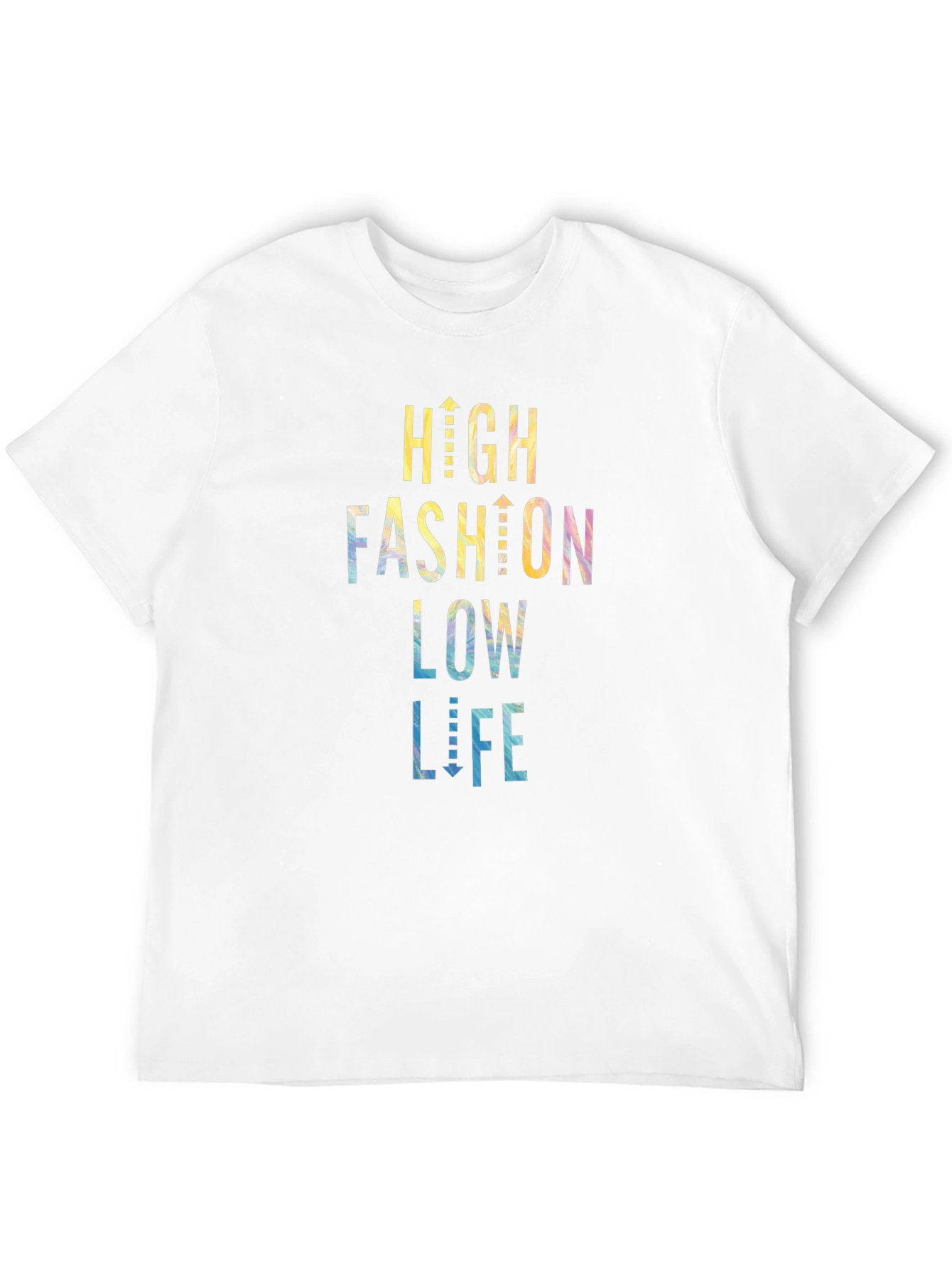 High Fashion Low Life Graphic Tee