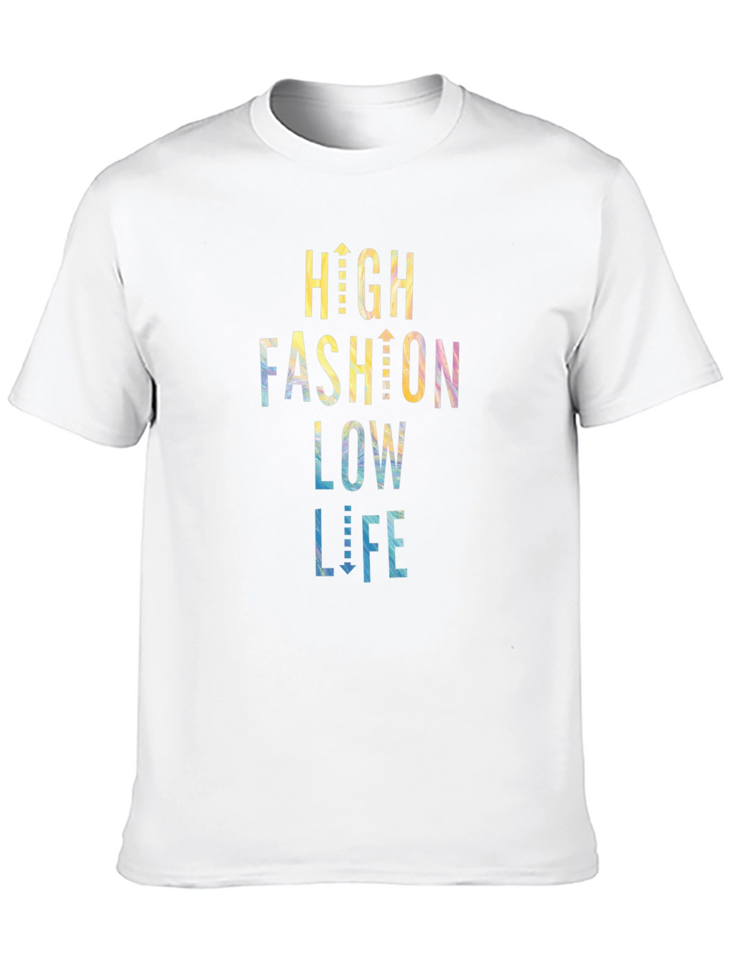 High Fashion Low Life Graphic Tee