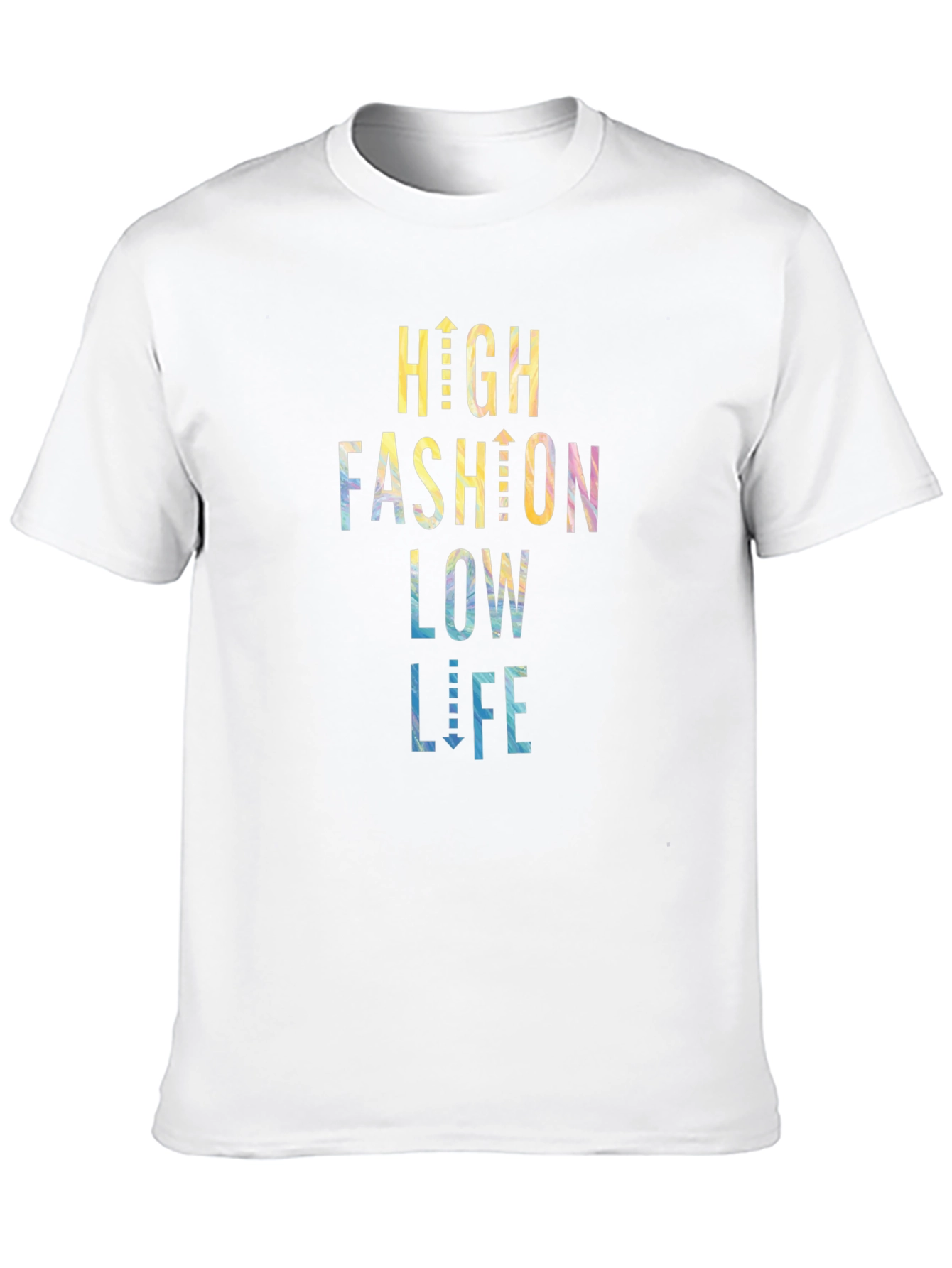 High Fashion Low Life Graphic Tee