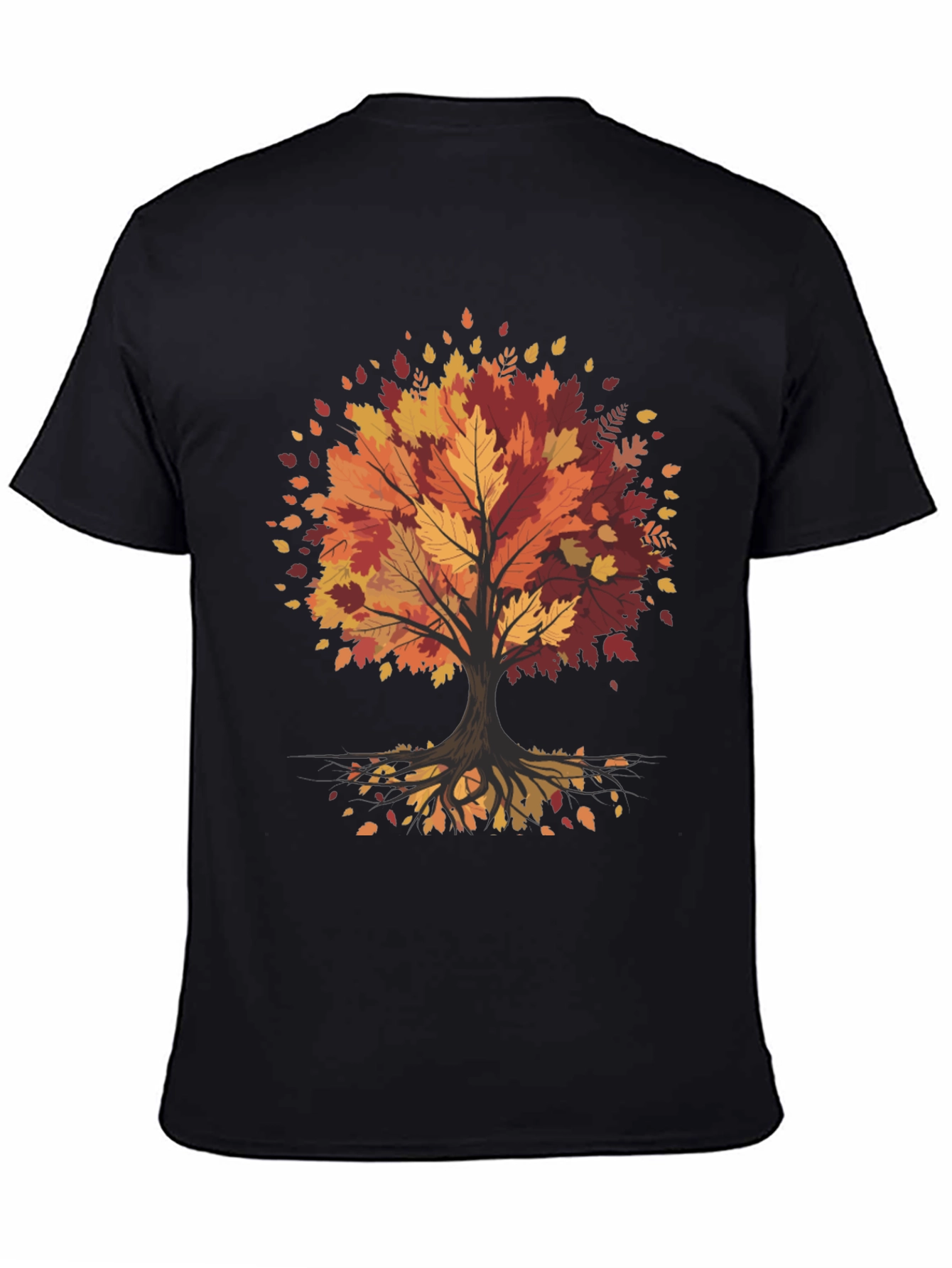 Autumn Tree Graphic Tee - Stylish Fall Design