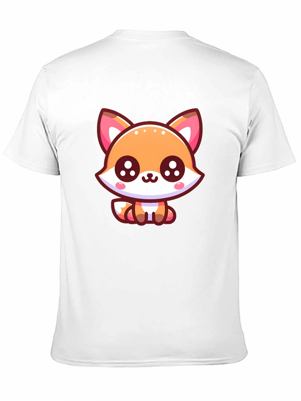 Cute Cartoon Fox Graphic Tee