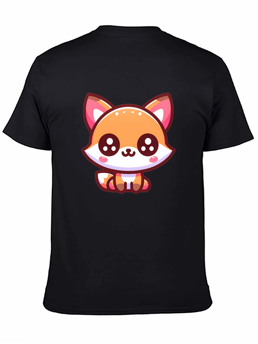 Cute Cartoon Fox Graphic Tee