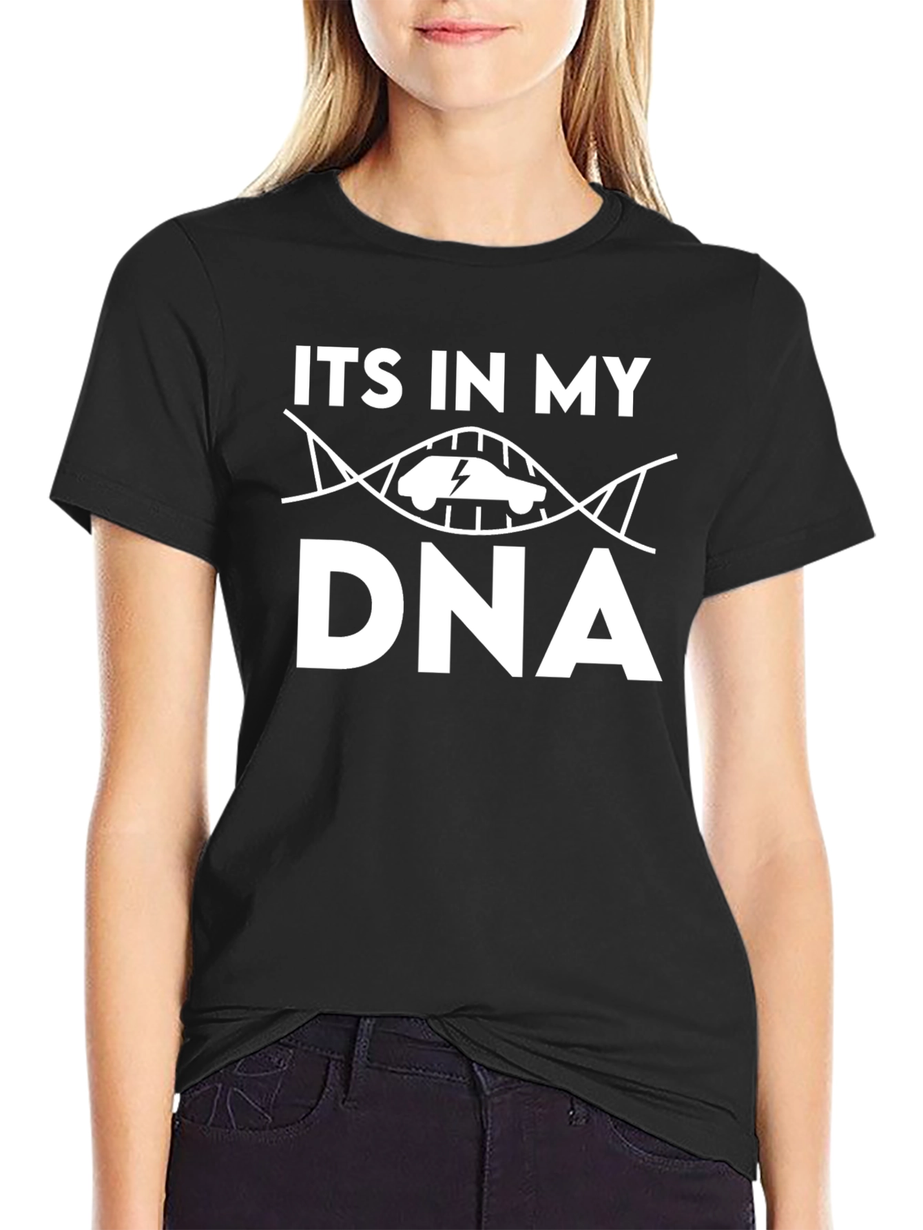 Electric Car DNA T-Shirt - Its In My DNA