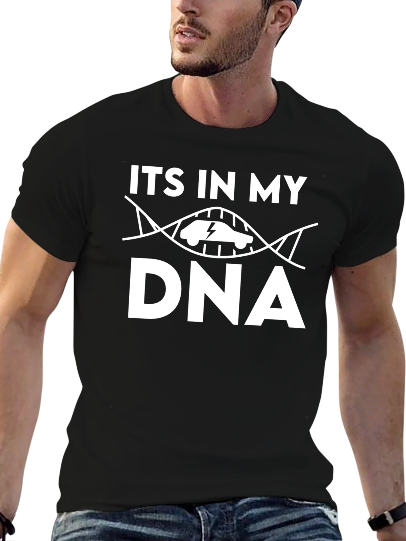 Electric Car DNA T-Shirt - Its In My DNA
