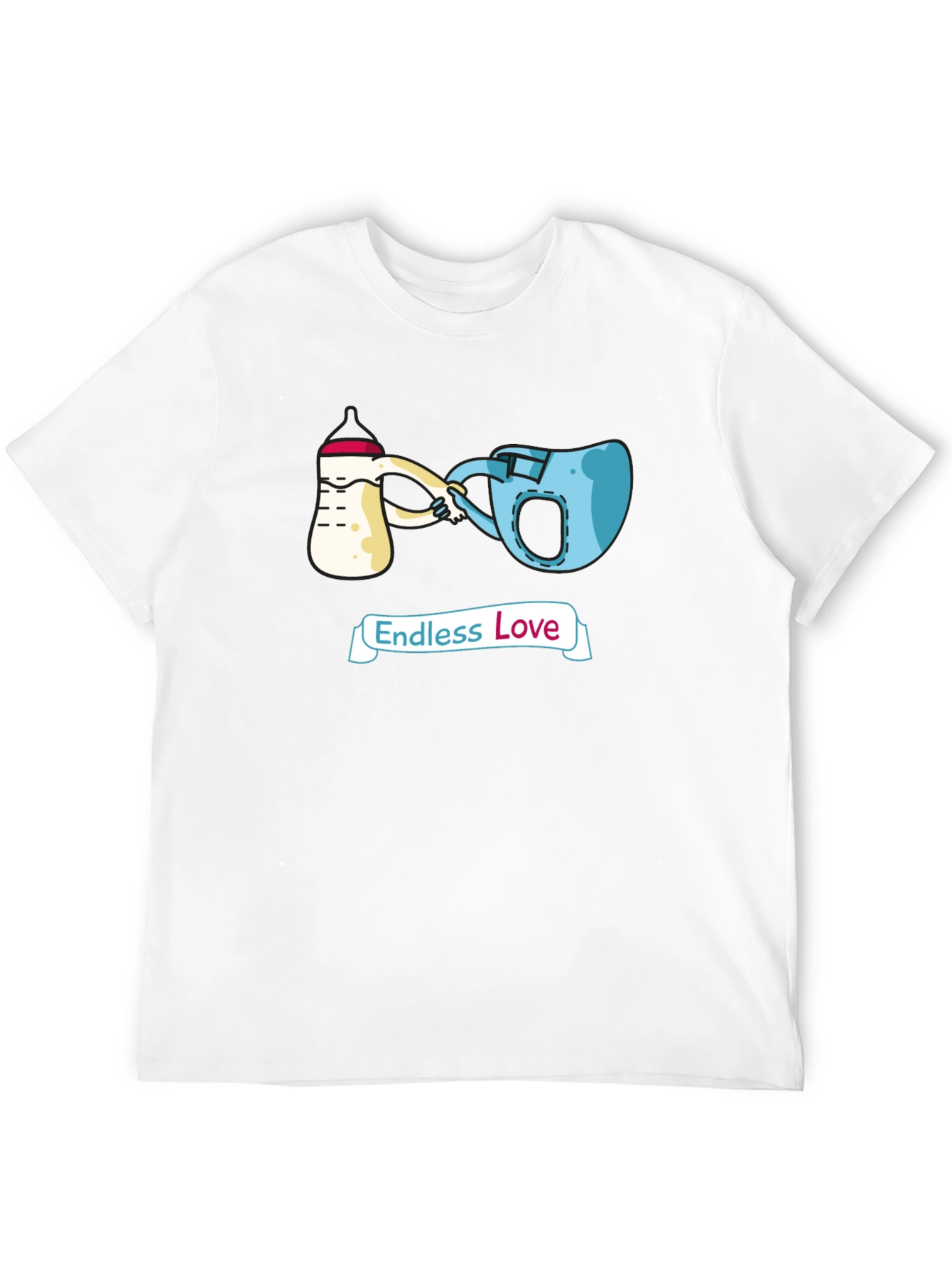 Endless Love T-Shirt Cartoon Graphic Tee