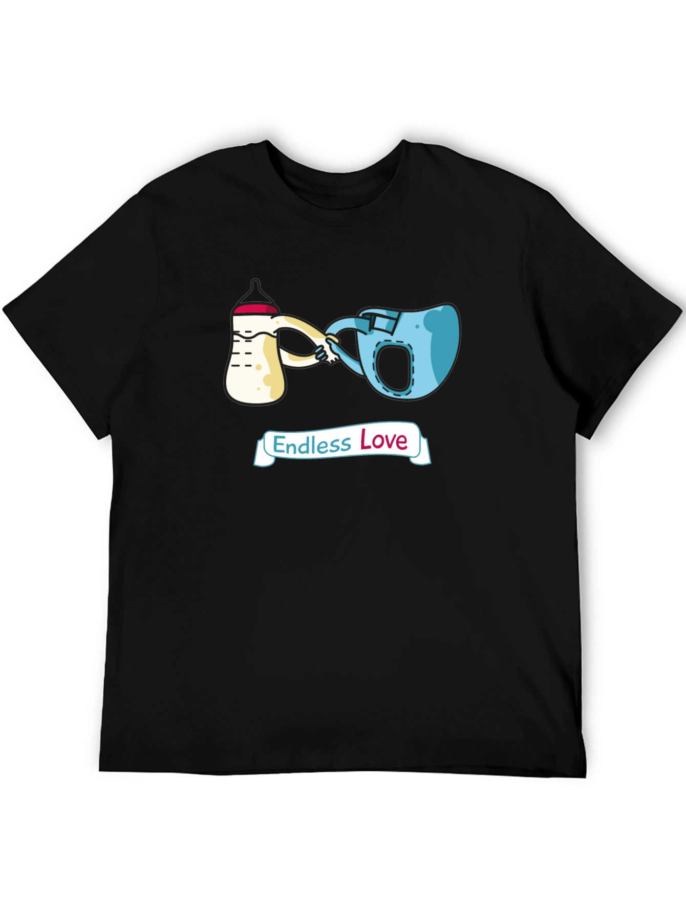 Endless Love T-Shirt Cartoon Graphic Tee