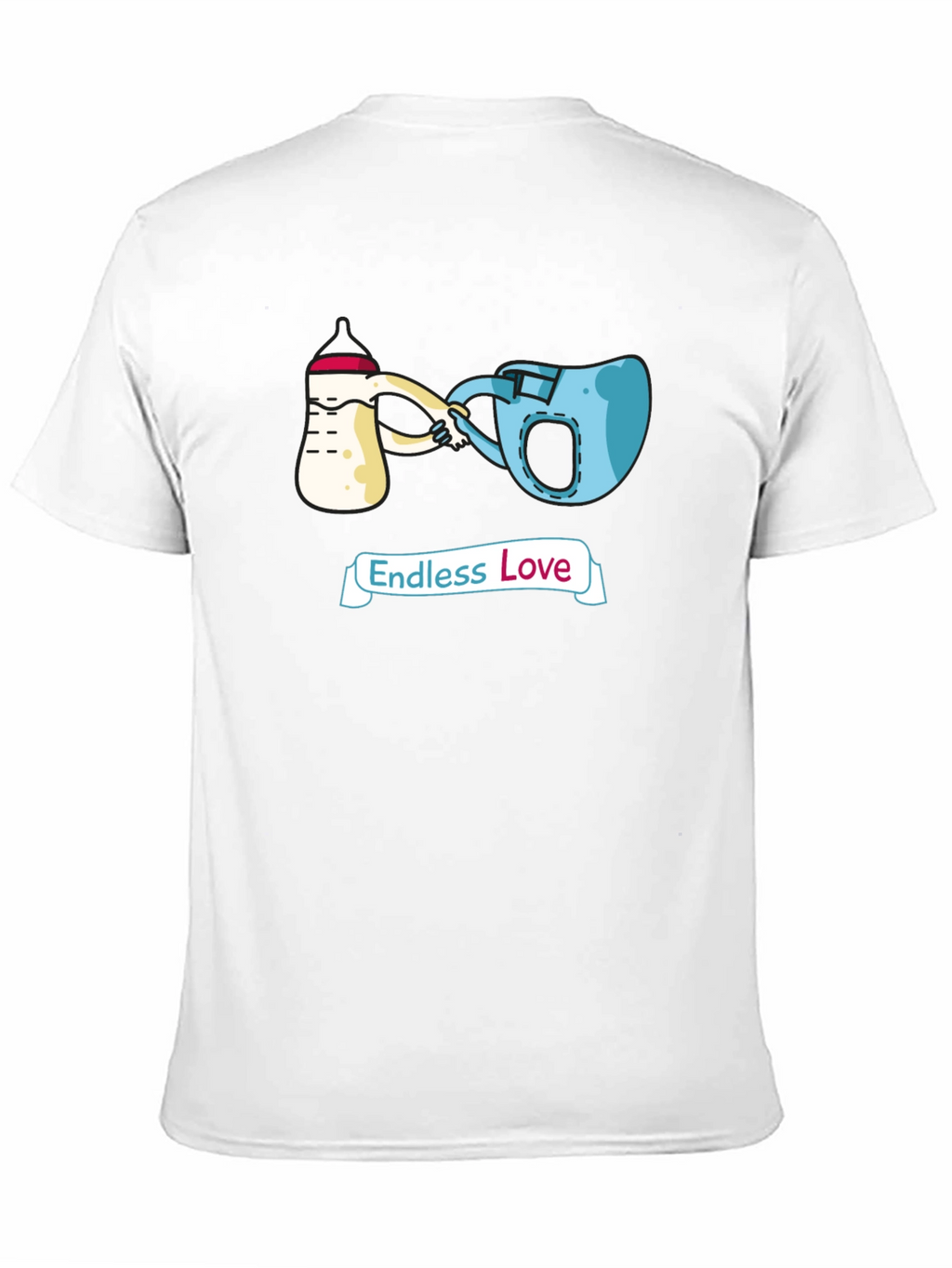 Endless Love T-Shirt Cartoon Graphic Tee