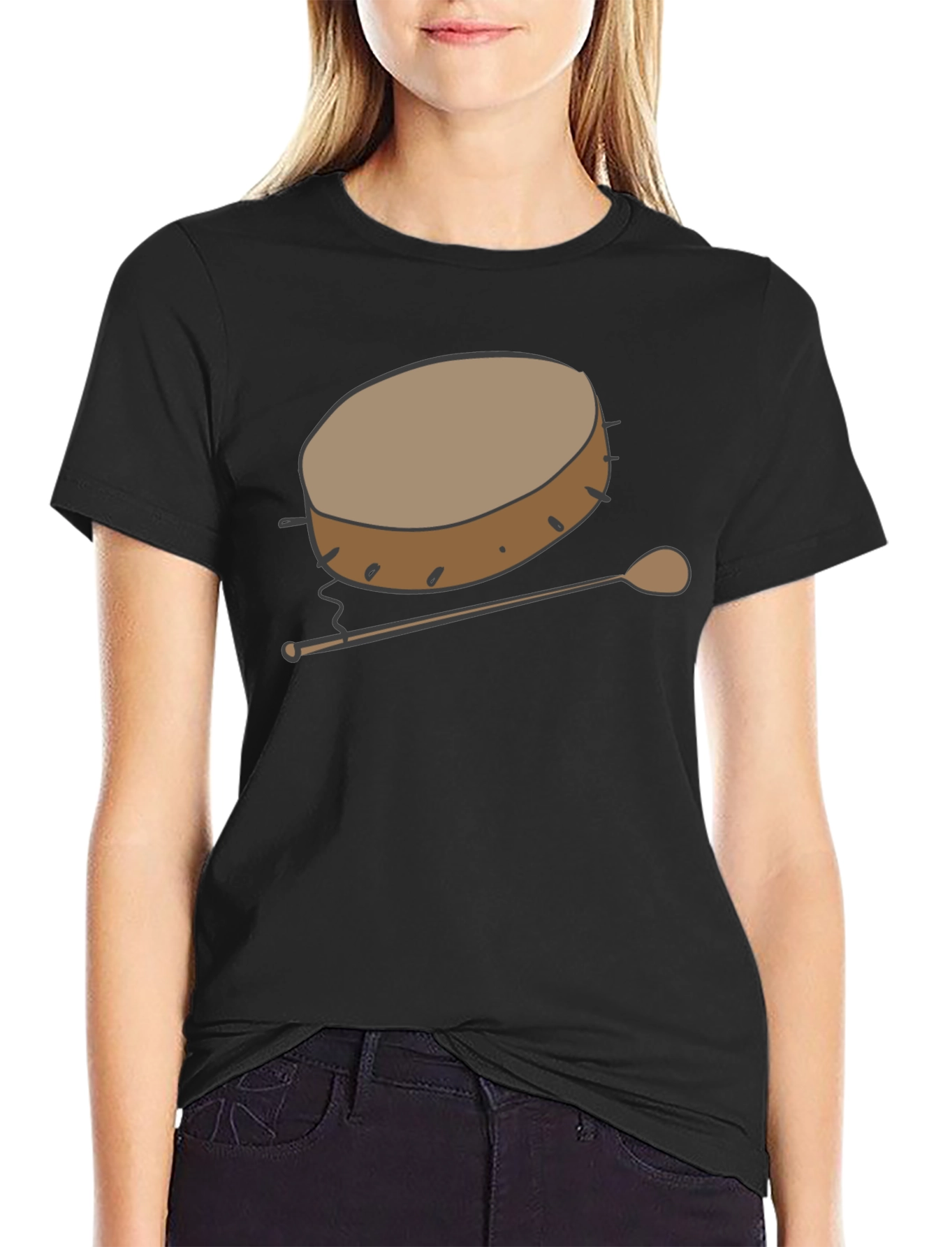 Bodhran Drum T-Shirt - Irish Music Tee