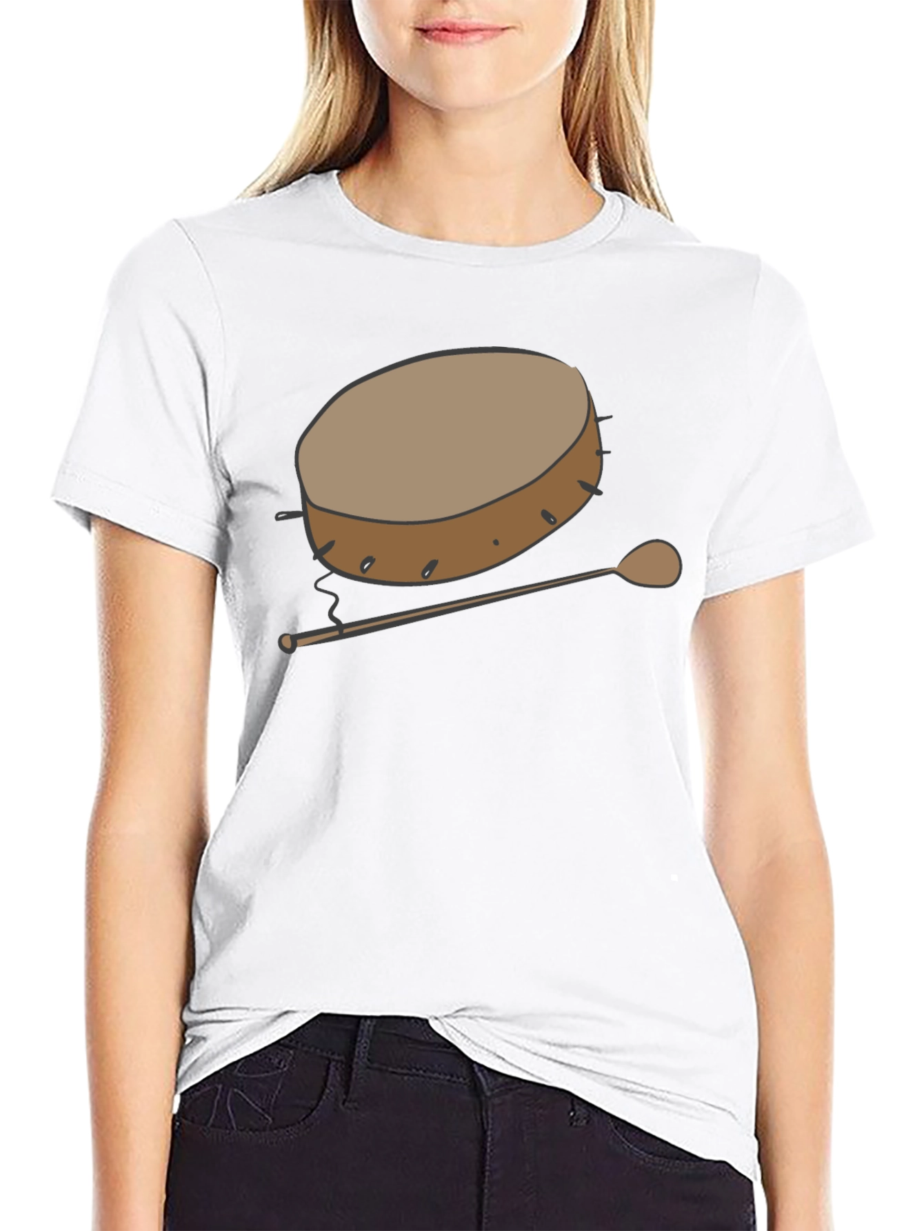 Bodhran Drum T-Shirt - Irish Music Tee