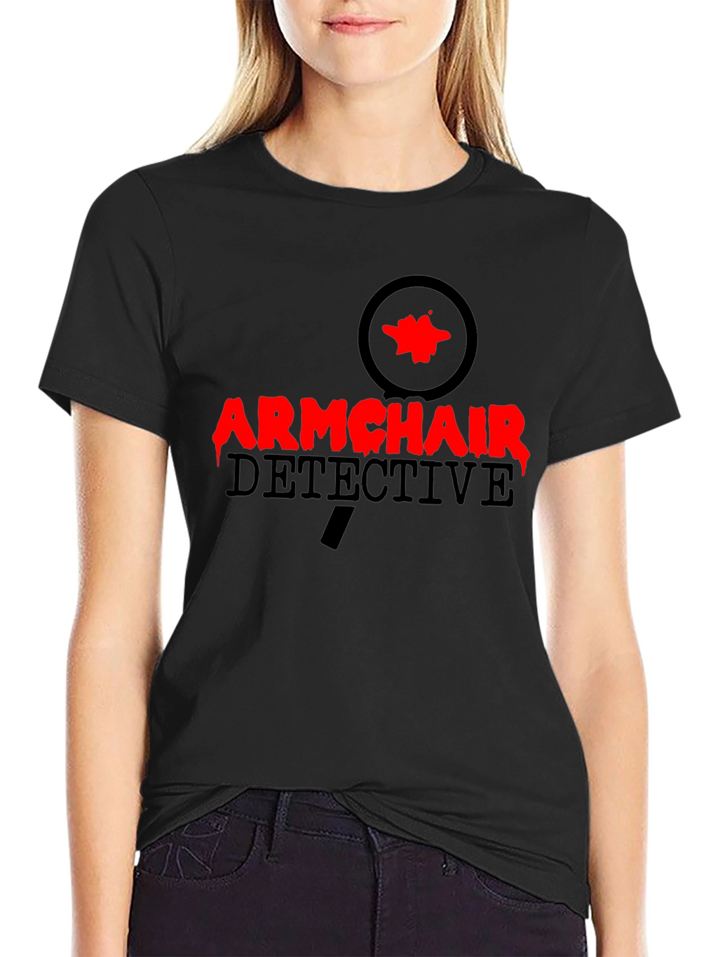 Armchair Detective T-Shirt - Mystery Solver Tee