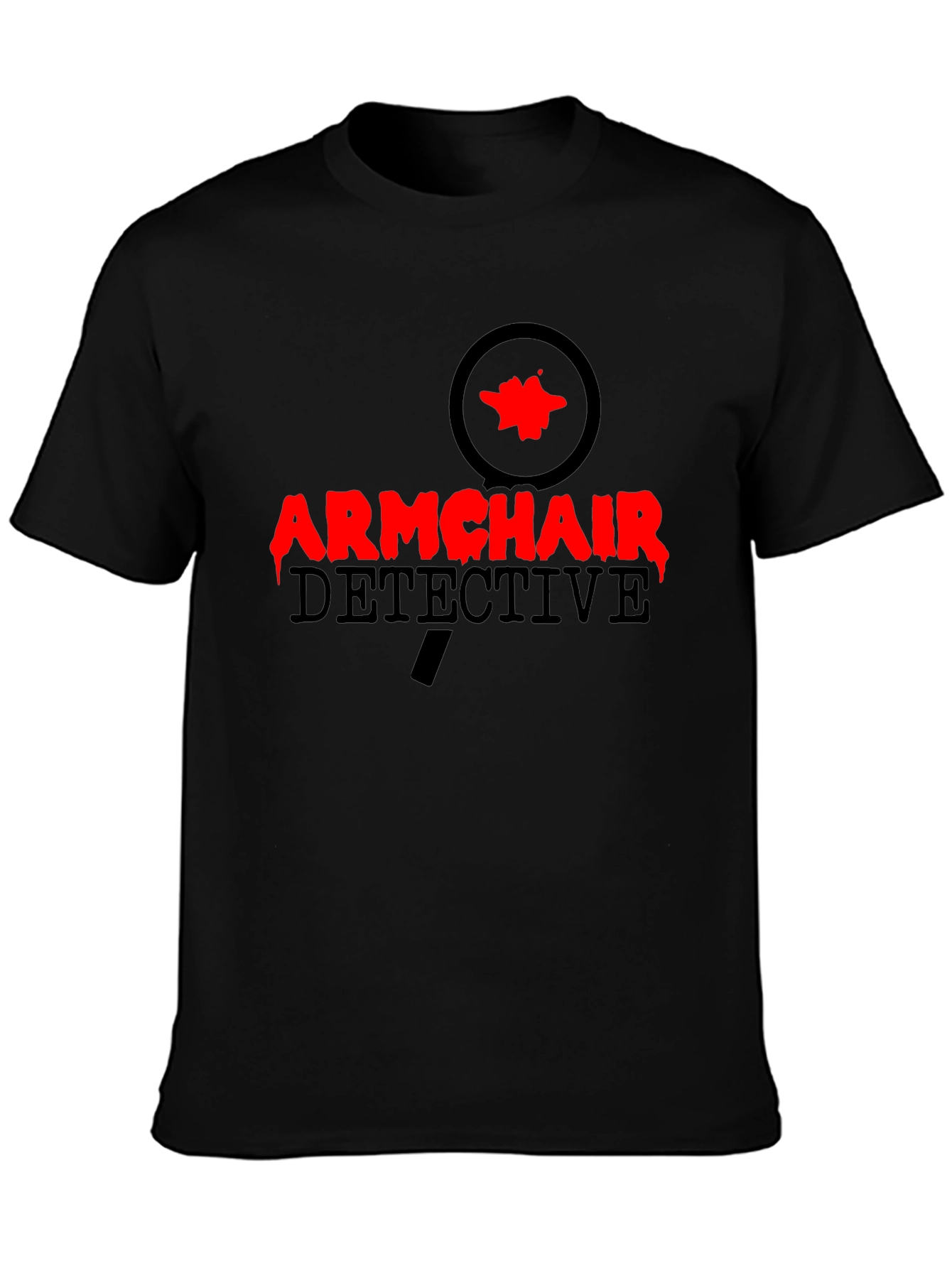 Armchair Detective T-Shirt - Mystery Solver Tee