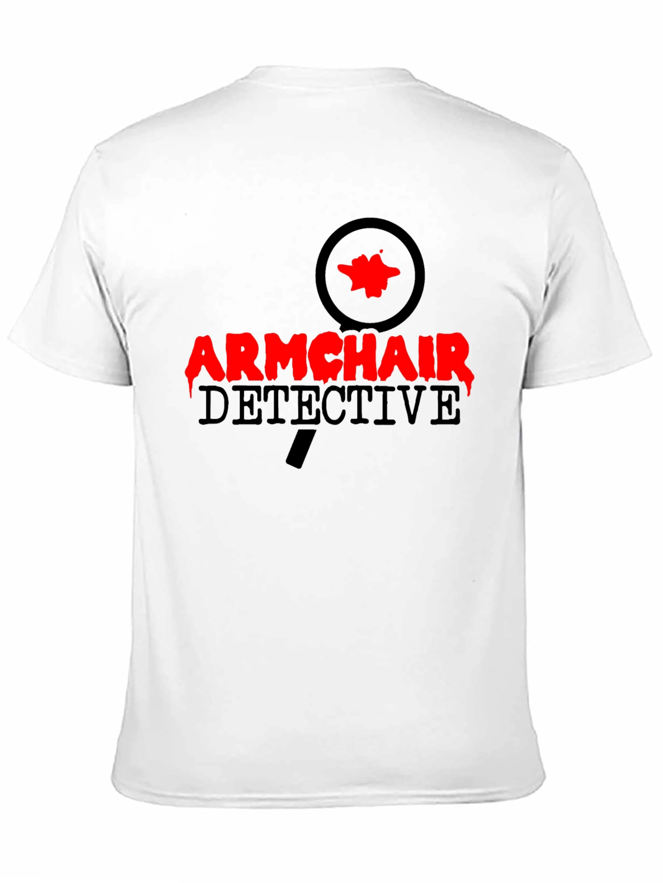 Armchair Detective T-Shirt - Mystery Solver Tee